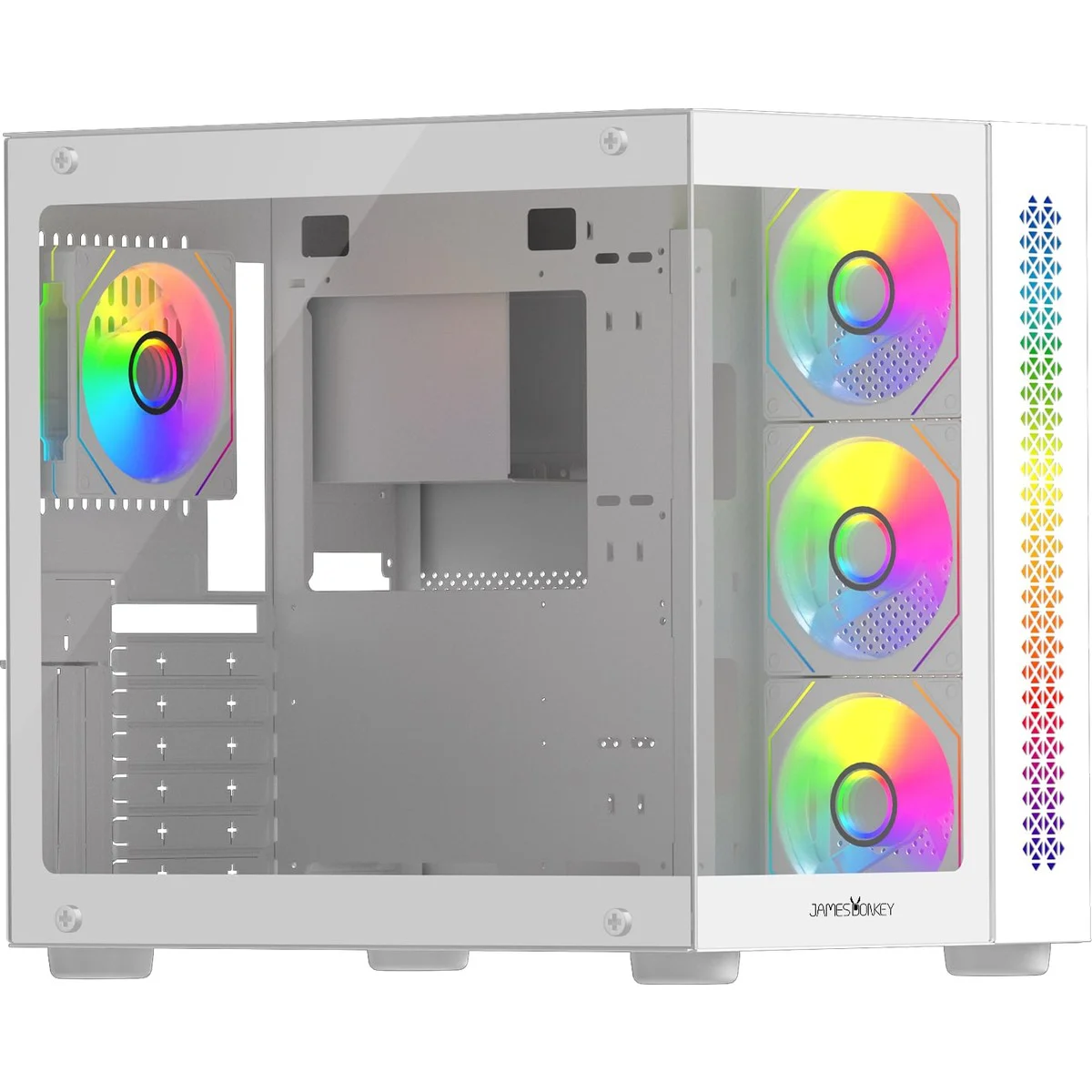 James Donkey Stark S800 4xargb Temperli Cam 750W 80+ Bronze Atx Beyaz Gaming (Oyuncu) Kasa Fiyatı, Yorumları ve Özellikleri
