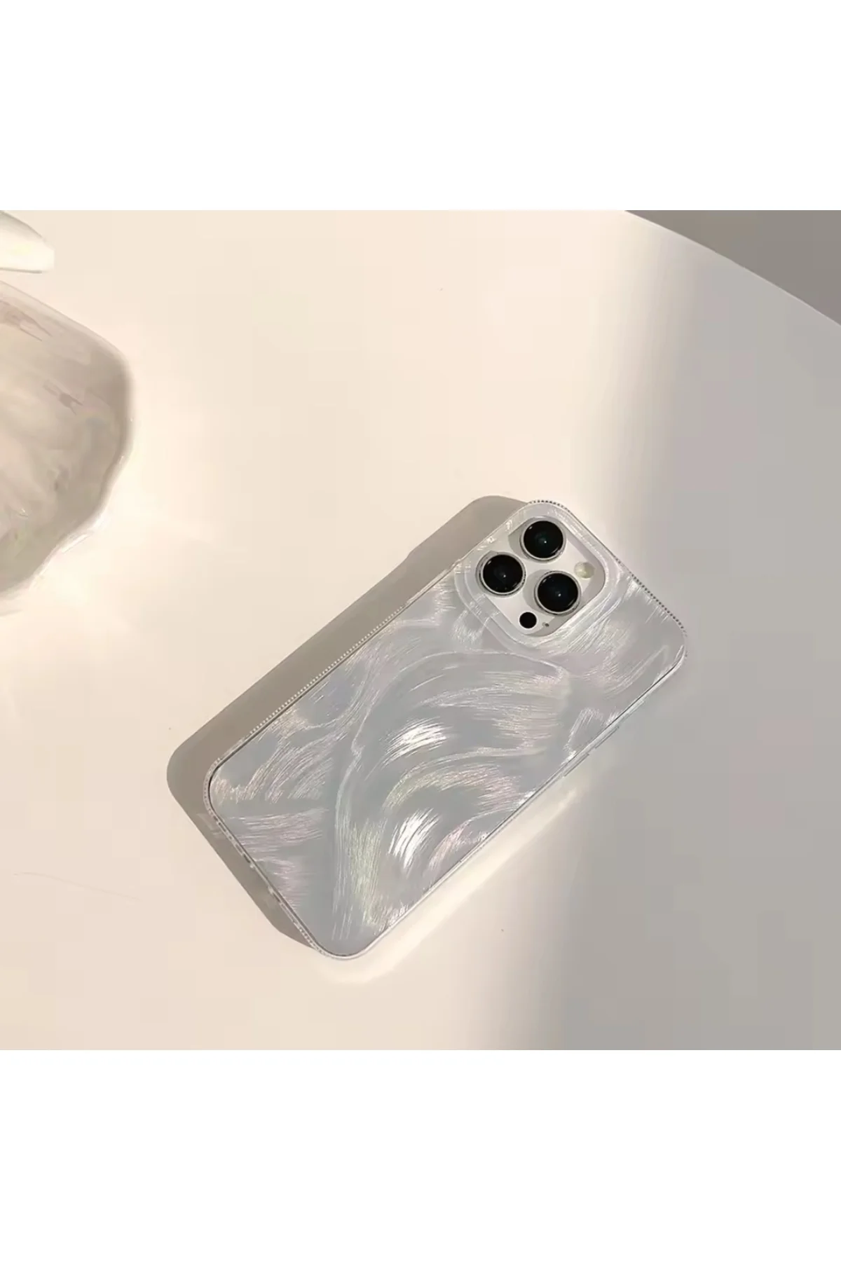 Janjanli Metalik Renkli iphone 16 Pro Max Telefon Kılıfı
