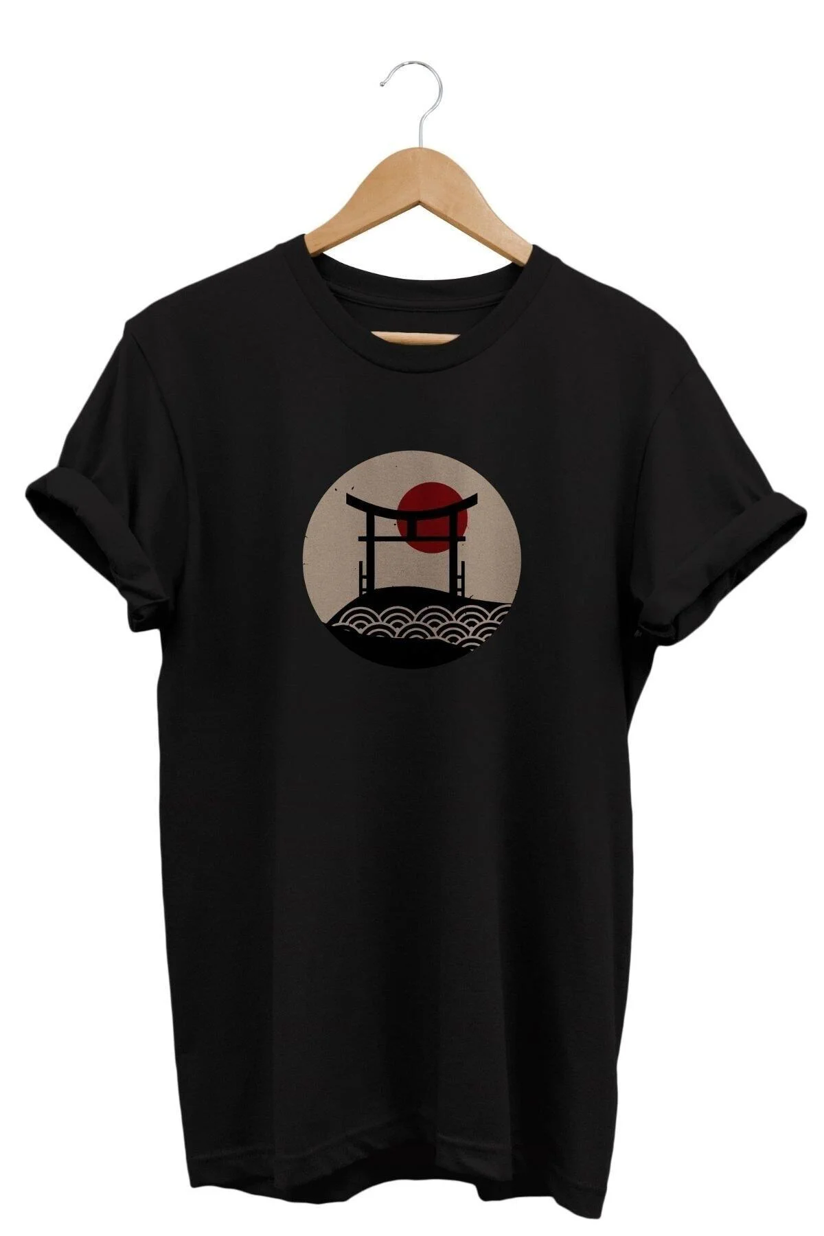 Japan Baskılı %100 Pamuk Oversize T-shirt