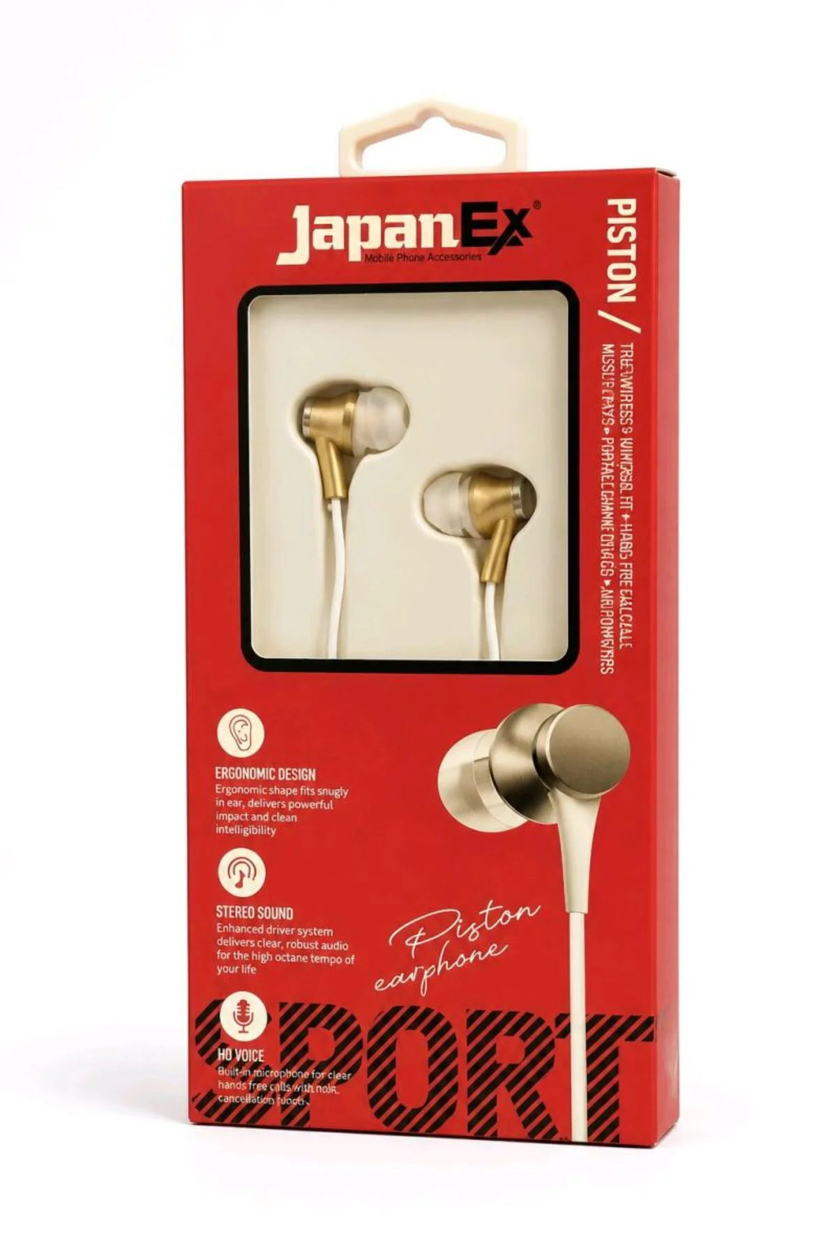 Japan Ex Sport Kulak İçi Mikrofonlu Kulaklık