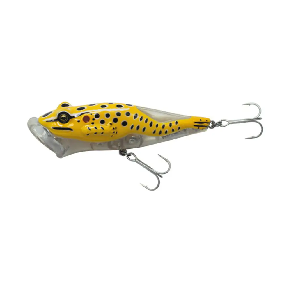 Japanese KAERU Kurbağa Popper 9cm 17g Turna Levrek Su Üstü Yem