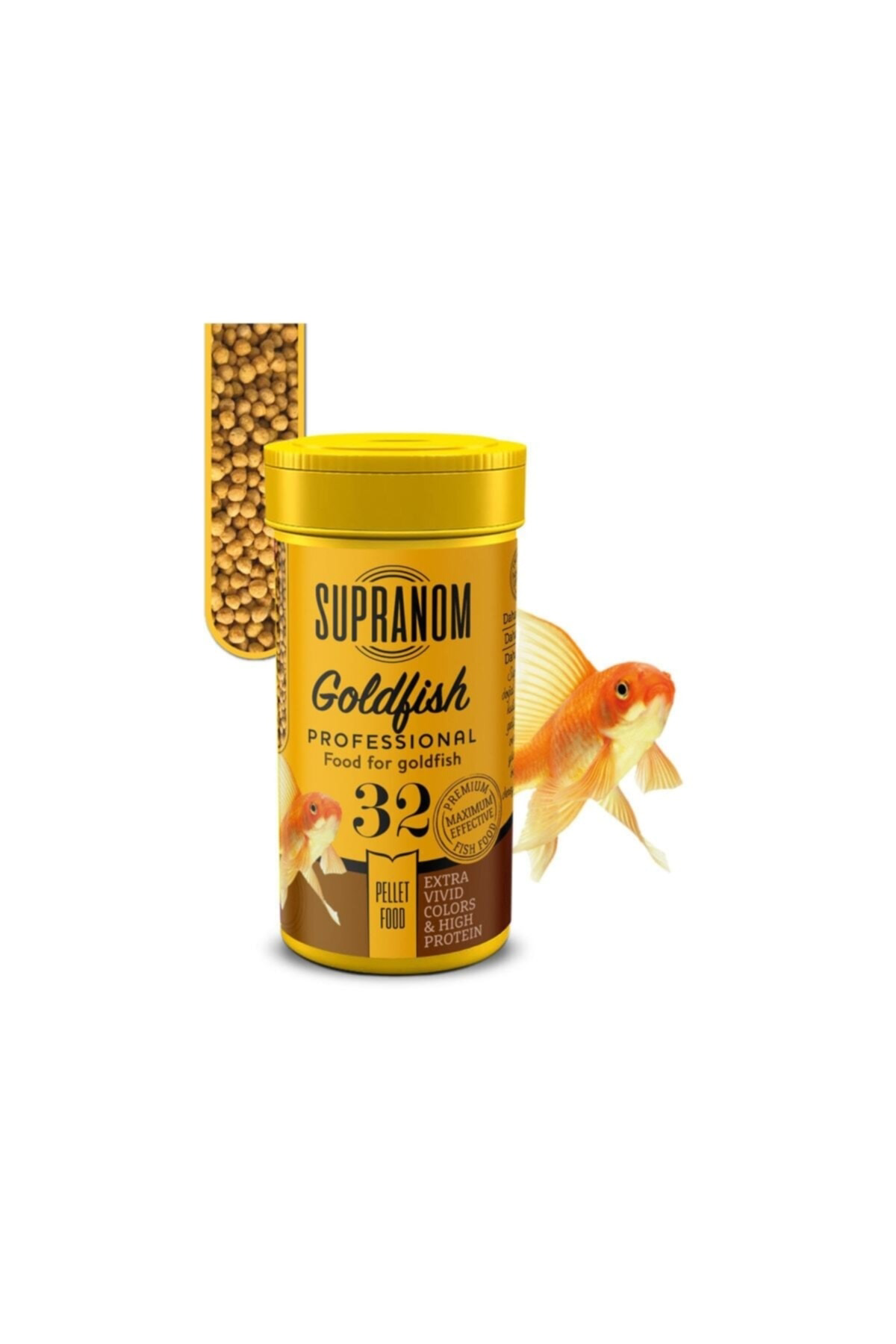 Japon Balık Yemi Goldfish Pellet Food 100ml (32)