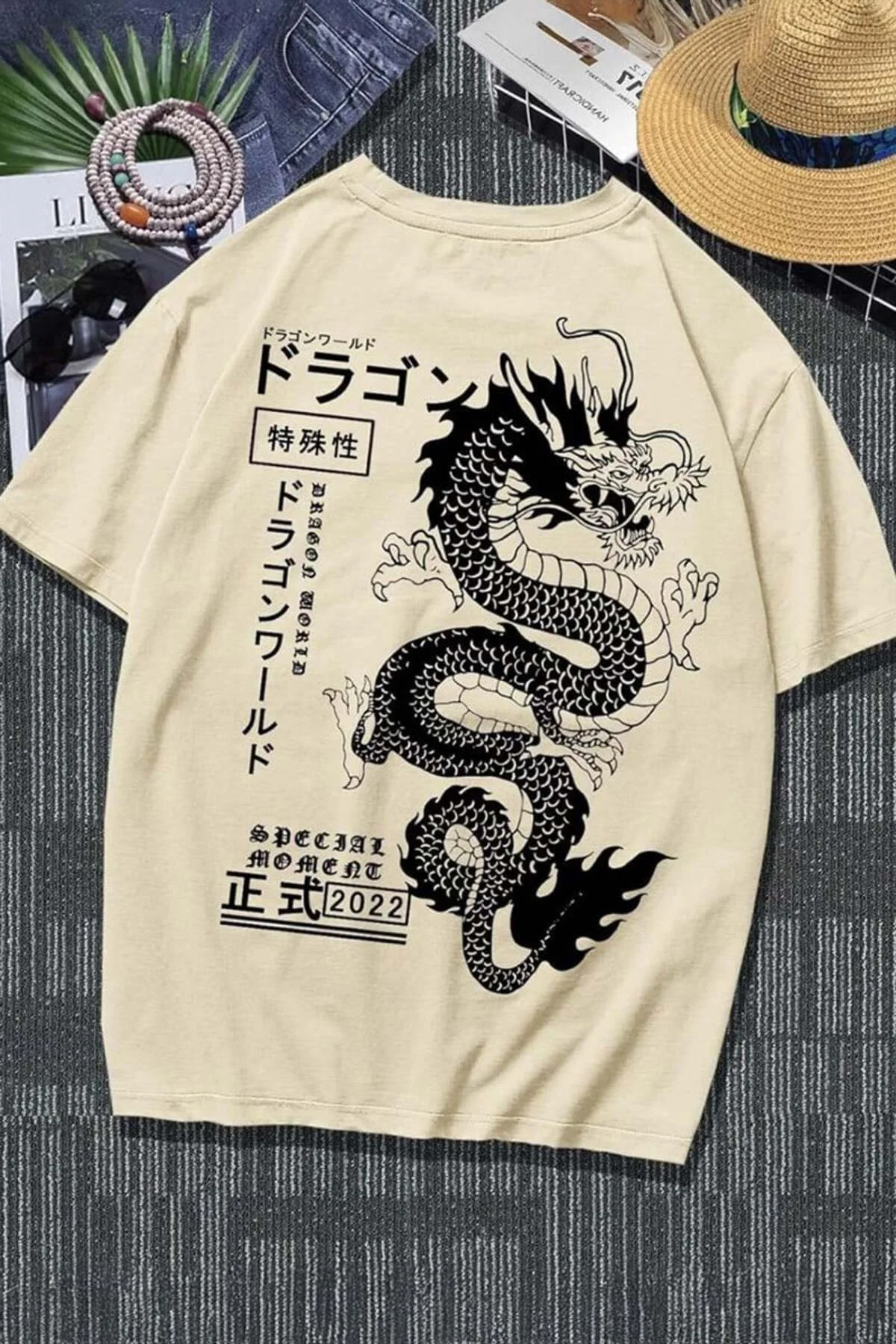 Japon Dragon Harajuku Unisex T-Shirt Japon Dragon Harajuku Unisex T-Shirt
