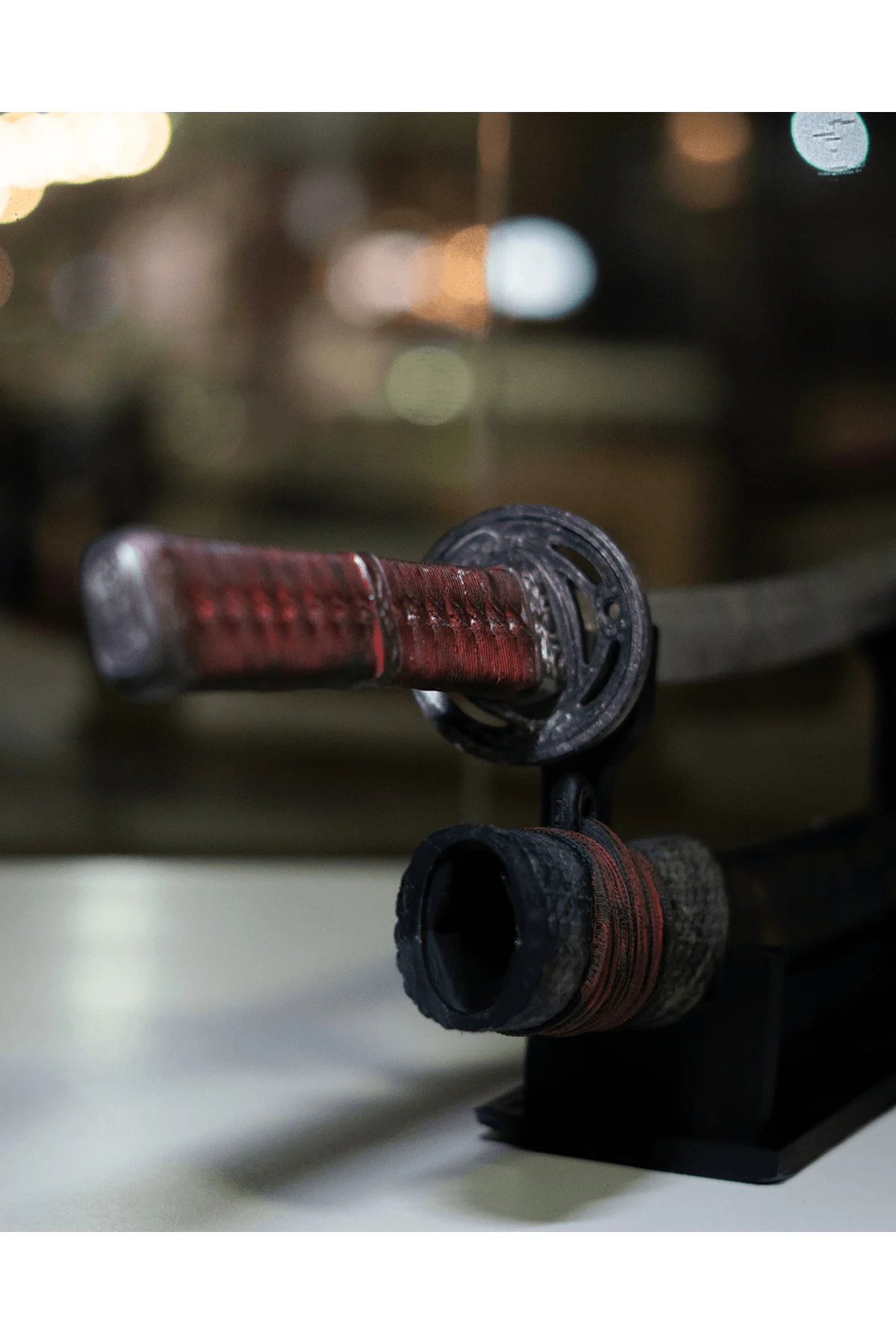 Japon Kılıcı Katana Oyuncak Kılıç Katana Samuray Kılıcı Figürü Standlı
