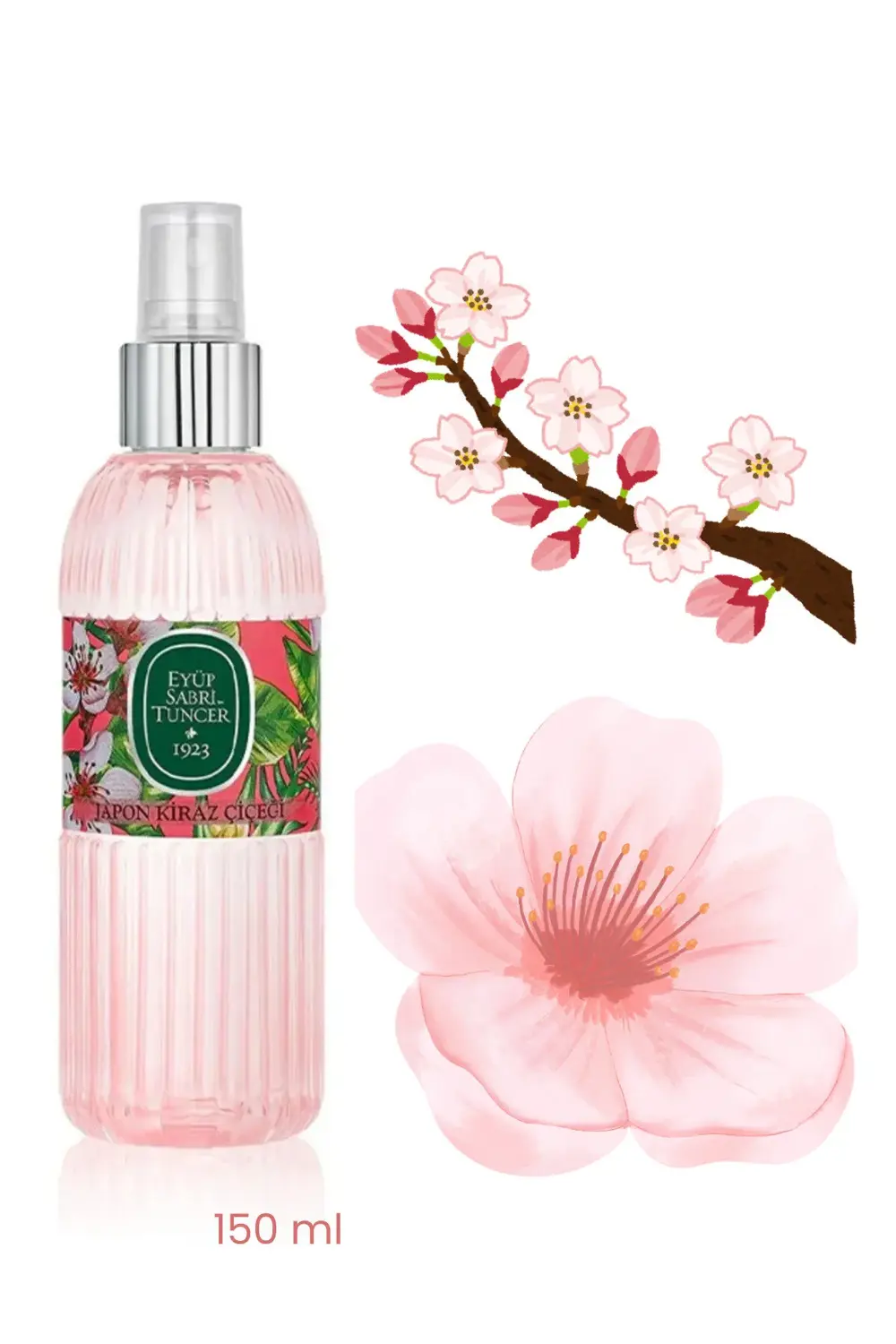 Japon Kiraz Çiçeği Kolonyası Sprey 150 ml