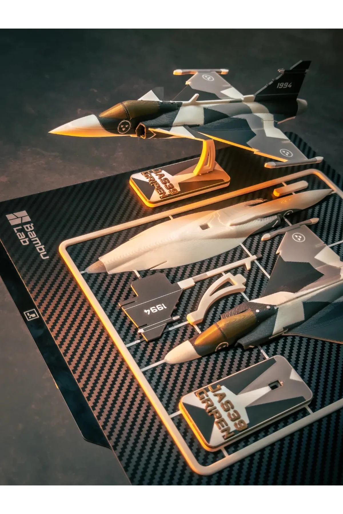 JAS39 GRIPEN Uçak Modeli Kiti - Görsel 5