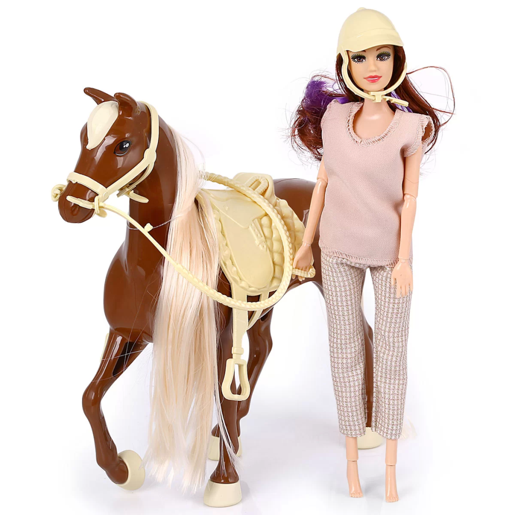 Jasmine Atlı Bebek Kahve-Bej Jasmine Atlı Bebek Kahve-Bej