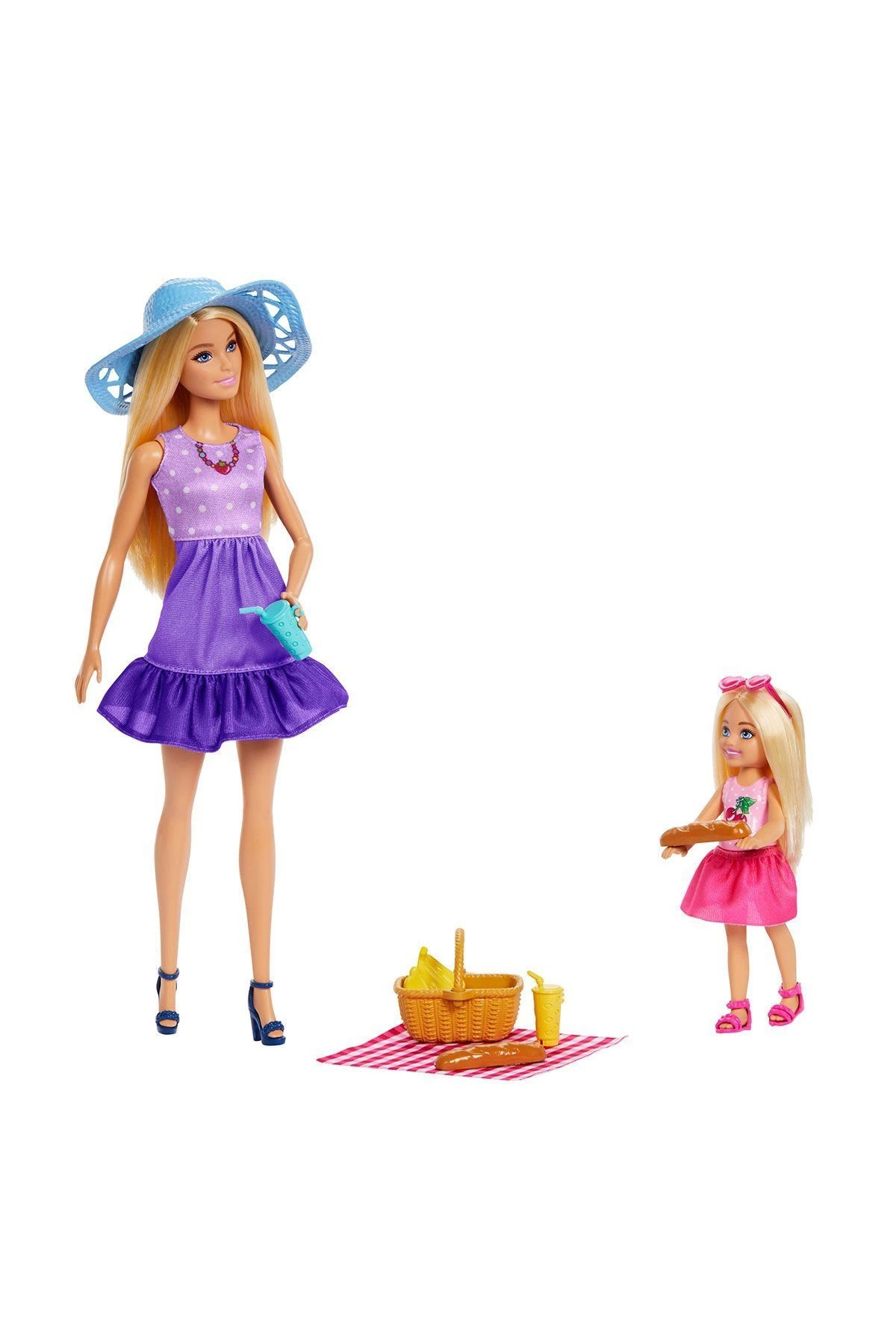 Rby Jbf43 Barbie Malibu Ve Chelsea Ve Aksesuarlari