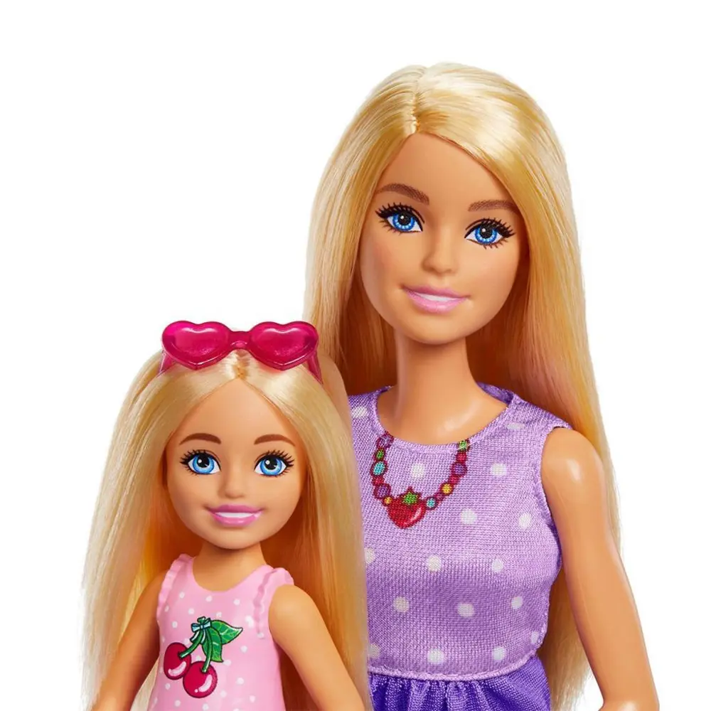 JBF43 Barbie Malibu ve Chelsea ve Aksesuarları