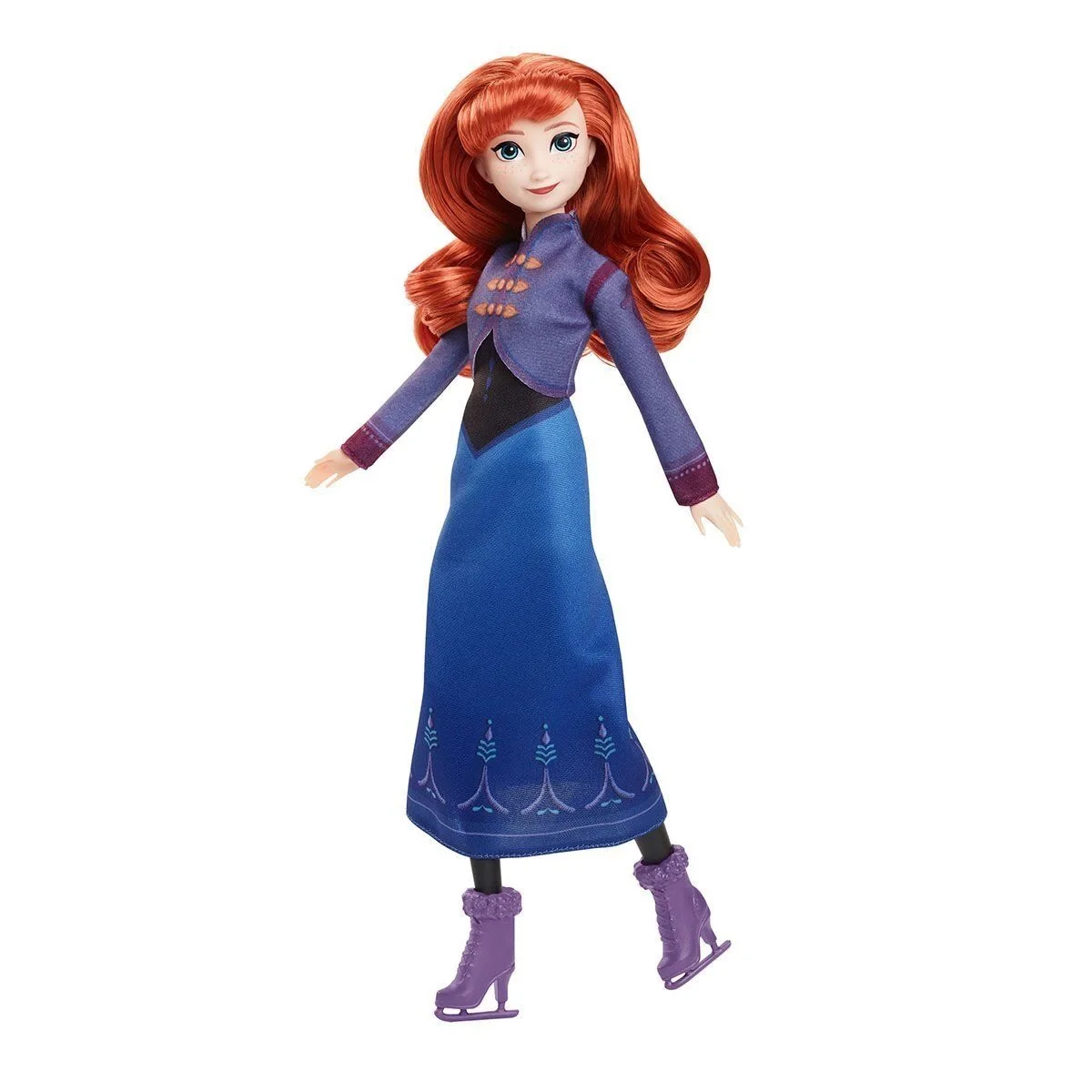 JBG54 Disney Karlar Ülkesi Buz Pateni Temalı Anna Bebek