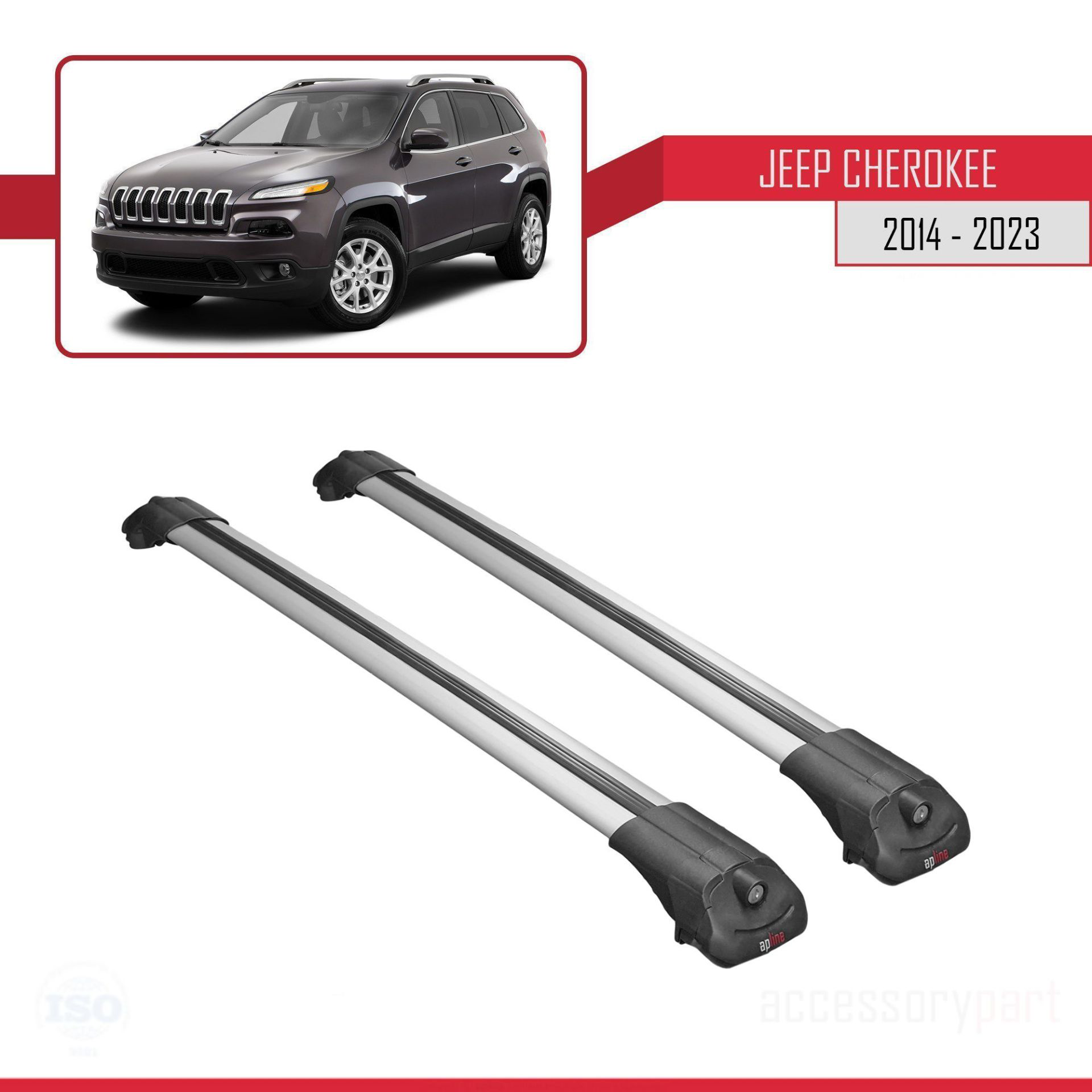 Jeep Cherokee (KL) 2014-2023 Arası ile uyumlu ACE-1 Ara Atkı Tava