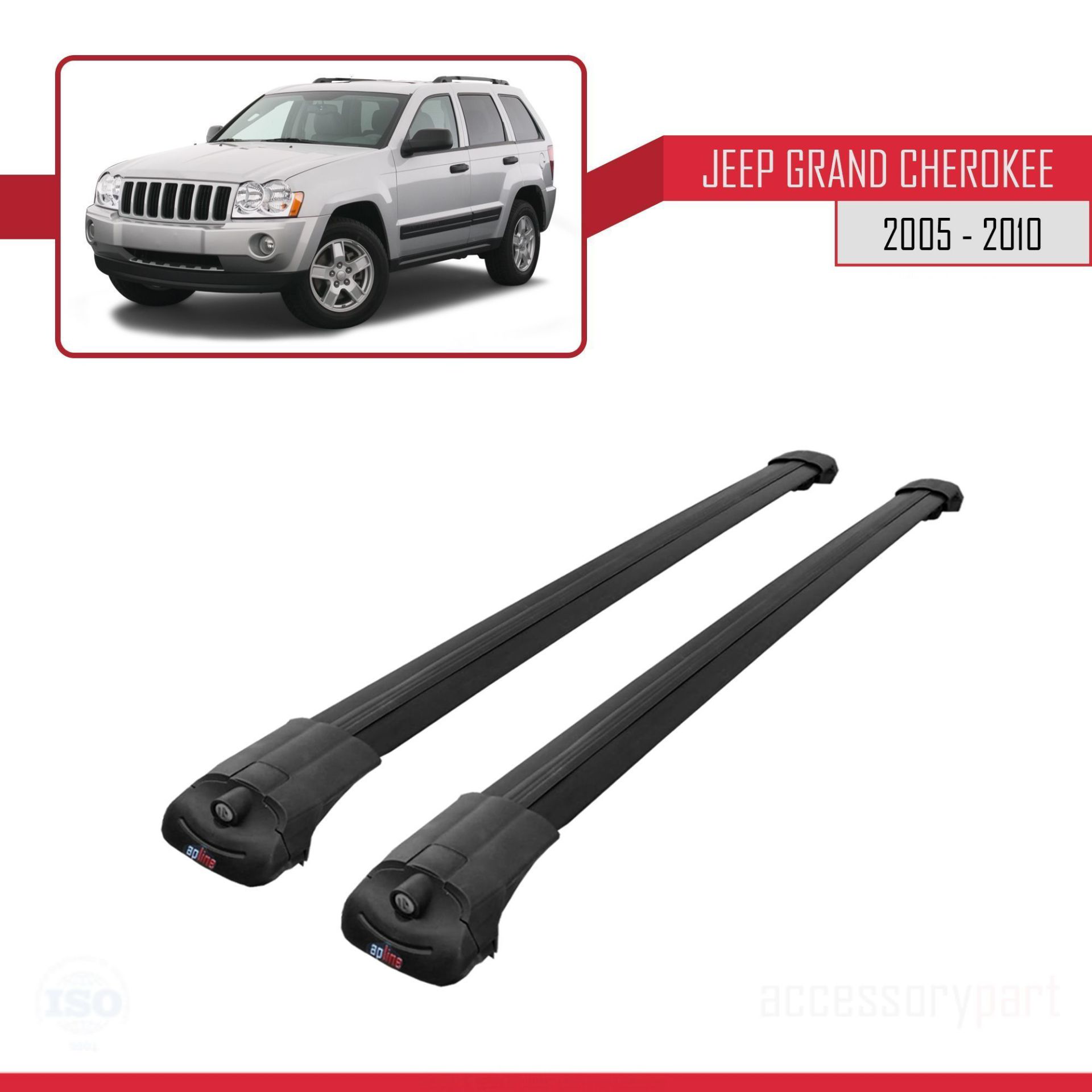 Jeep Grand Cherokee 2005-2010 Arası ile uyumlu ACE-1 Ara Atkı Tav