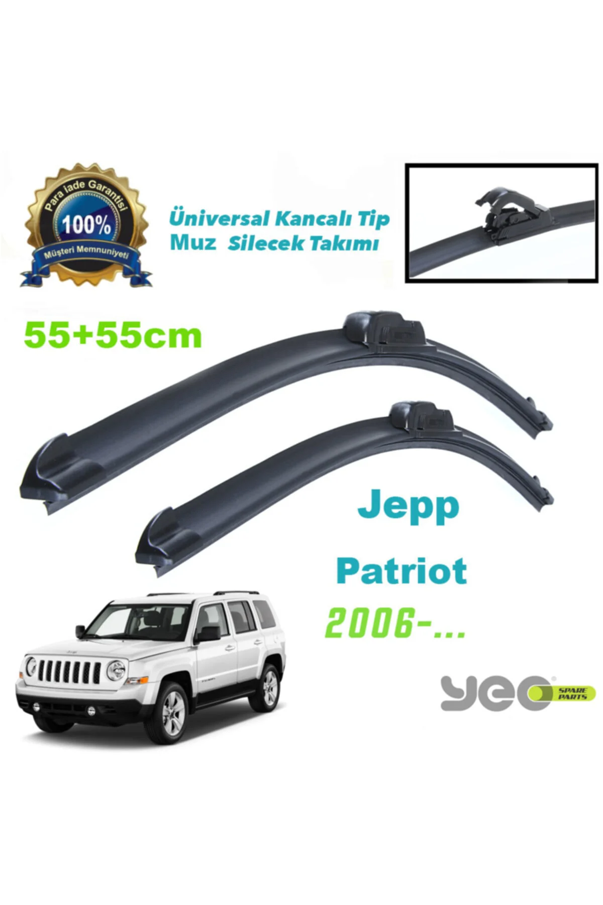 Jeep Patriot Aeroflex Muz Silecek Takımı Fiyatı, Yorumları ve Özellikleri
