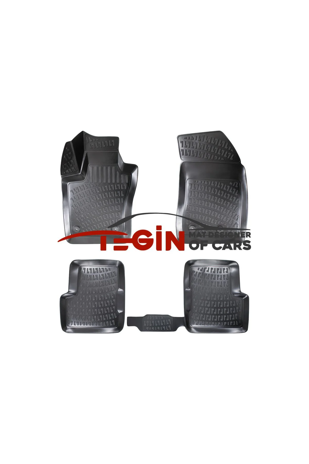 Jeep Renegade 2014-2019 1.4/1.6 Turbo Siyah 3D Havuzlu Paspas