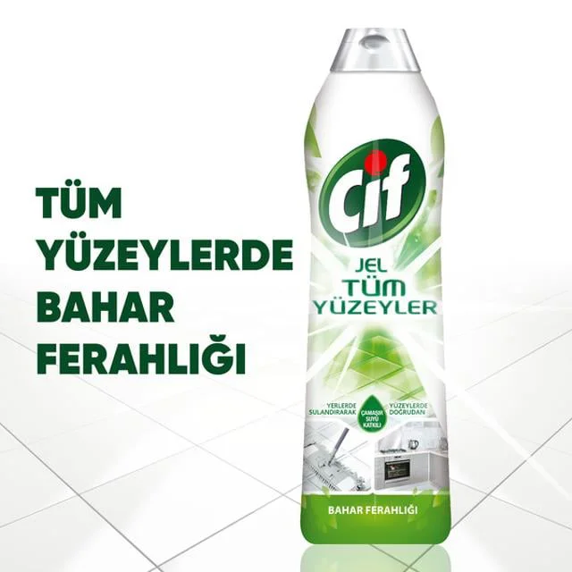 Jel Bahar Ferahlığı 750 ML - Tüm Yüzeyler İçin Etkili Temizlik ve Ferah Koku Fiyatı, Yorumları ve Özellikleri