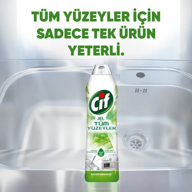 Jel Bahar Ferahlığı 750 ML - Tüm Yüzeyler İçin Etkili Temizlik ve Ferah Koku Fiyatı, Yorumları ve Özellikleri