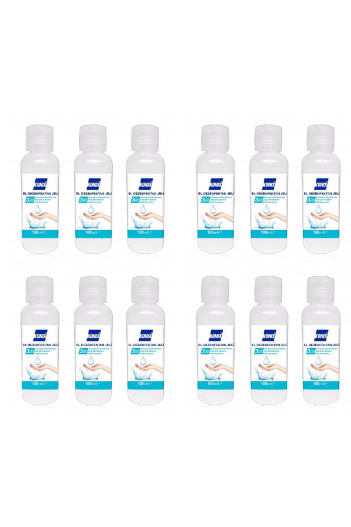 Konix Jel Dezenfektan 100 Ml - 12'Lü Paket