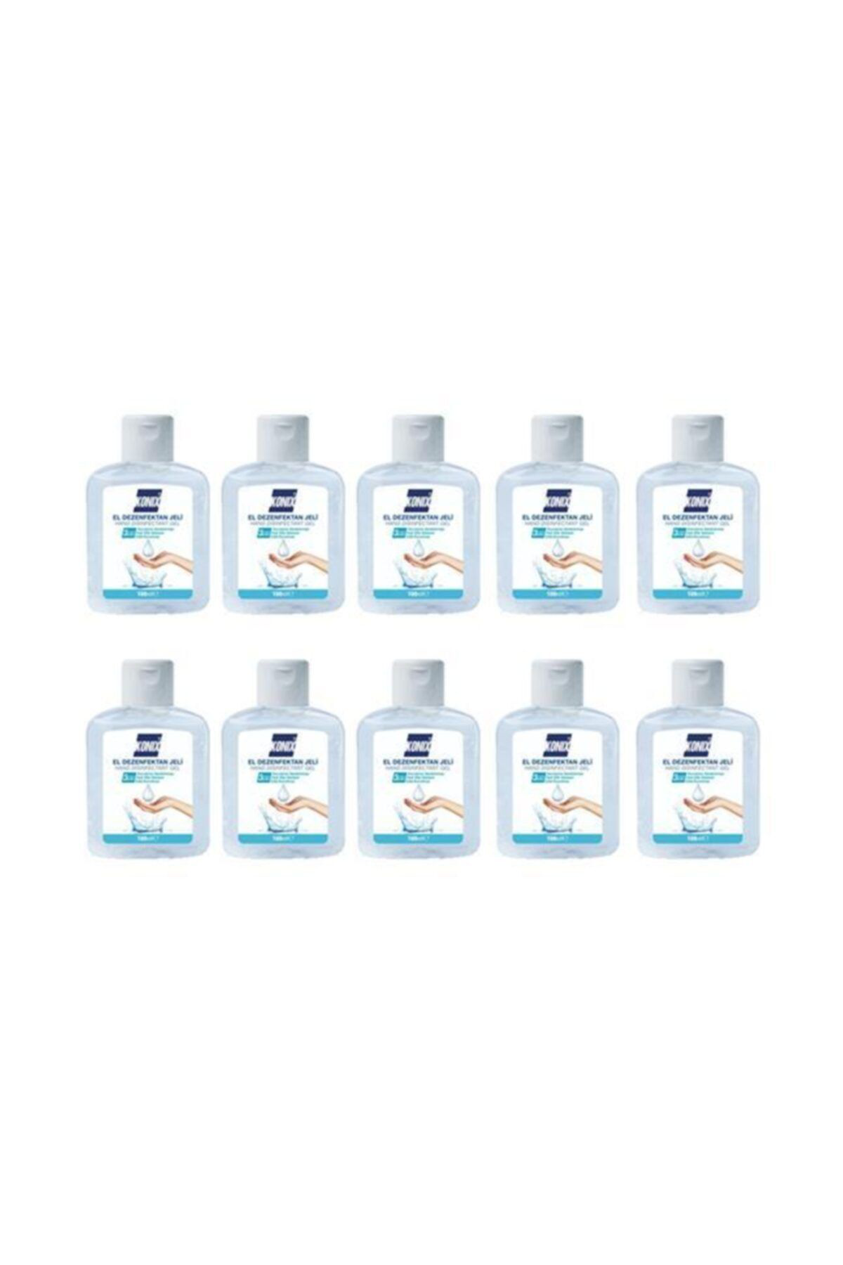 Konix Jel Virüs Temizleyici El Dezenfektani 100Ml*10