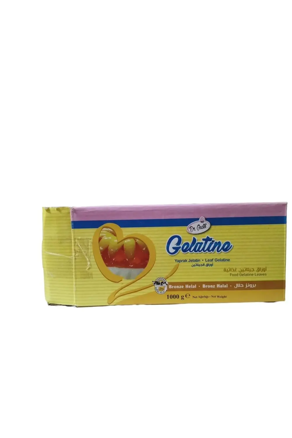 Jelatin Yaprak 1 Kg 300'lü