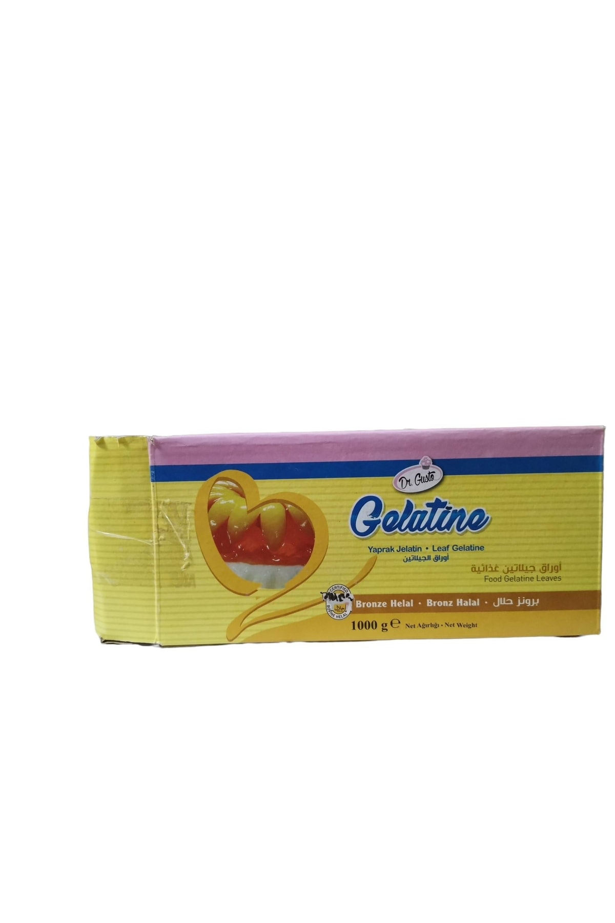 Jelatin Yaprak 1 Kg 300'lü