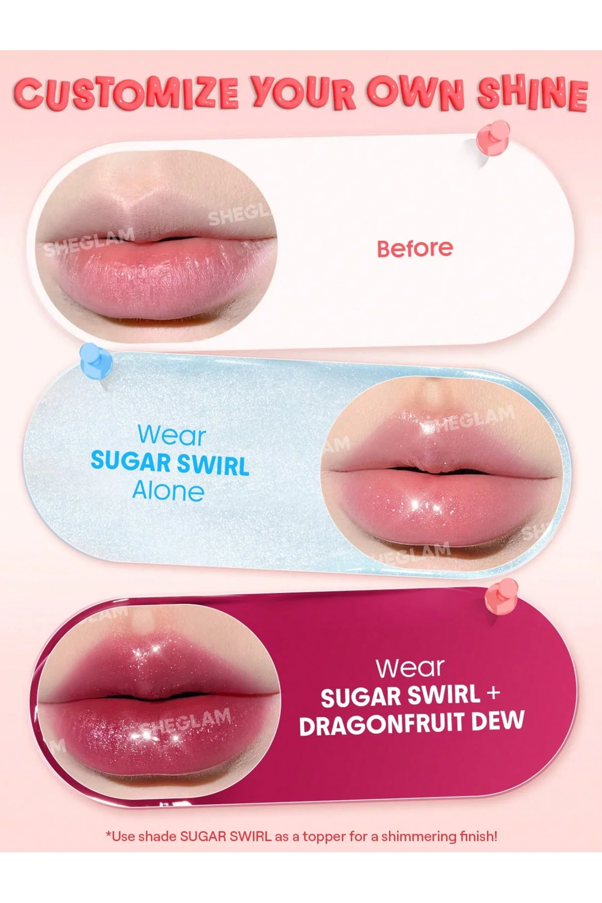 Jelly Glow – Watermelon Whirl Aromalı Dudak Jölesi -