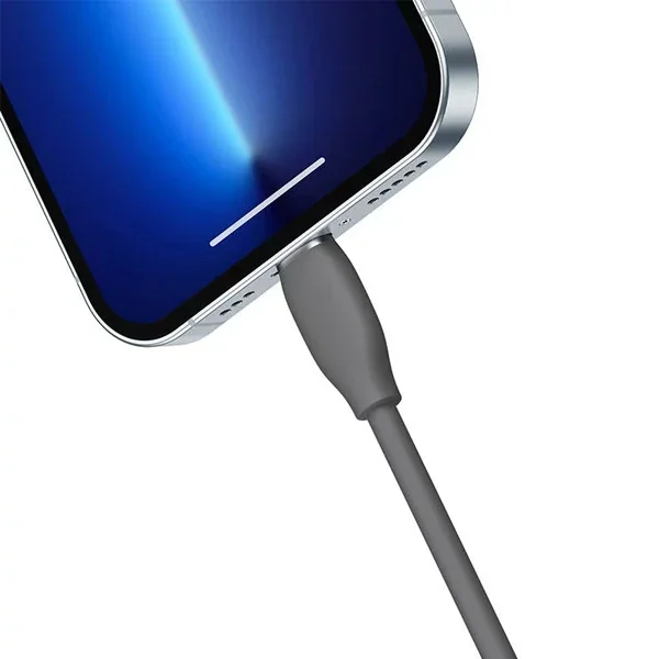 Jelly Liquid USB to iPhone Lightning 2.4A Hızlı Şarj Kablosu 1.2m - Ultra Hızlı Şarj ve Veri Transferi