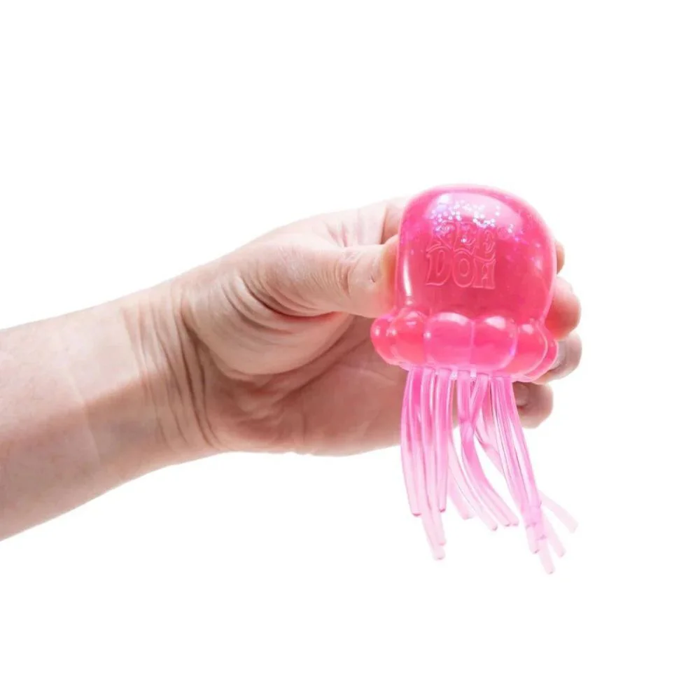 Jelly Squish Sevimli Denizanası Sukuşi Simli Yumuşak Stres Atıcı 