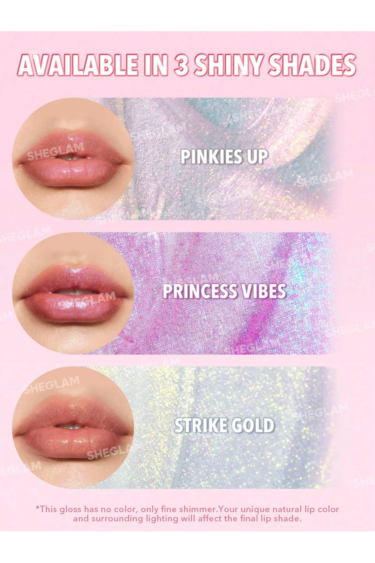 Jelly Wow Nemlendirici Dudak Yağı – Pinkies Up - (Şeffaf Pembe)