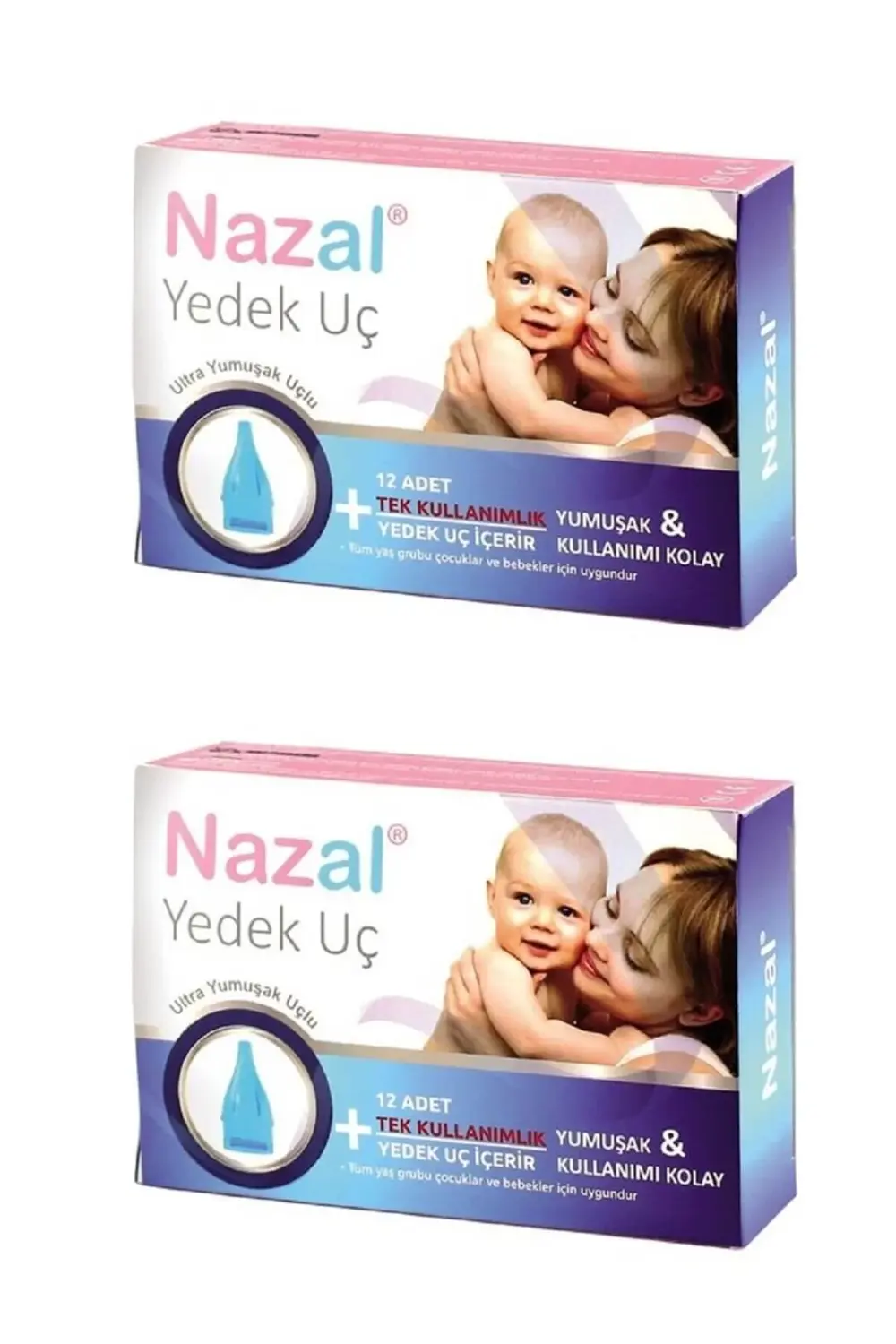 Jenbol Burun Aspiratörü Yedek Uç 2 Kutu Otri Uyumlu 24 Adet Ile T