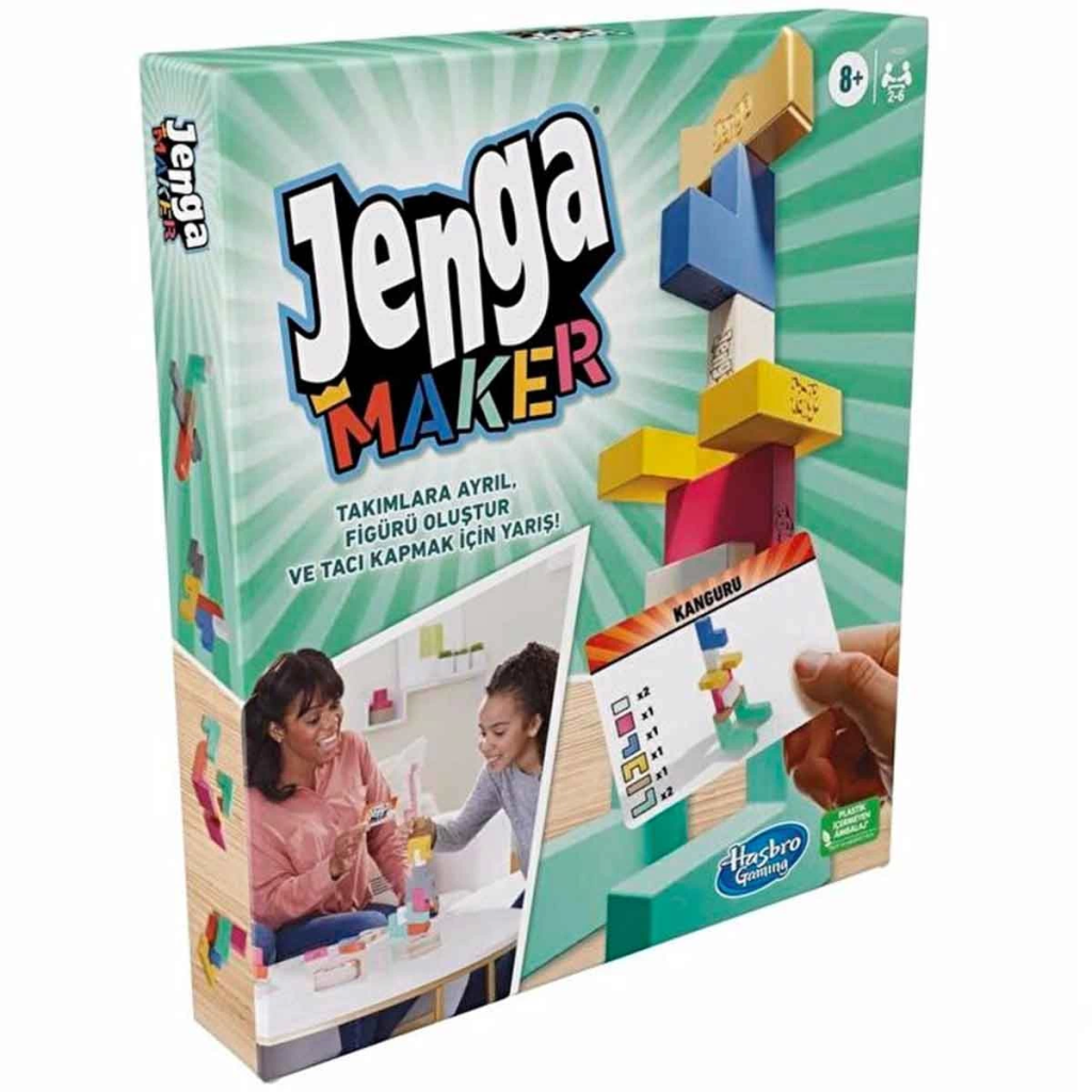Jenga Maker Denge Oyunu F4528 Jenga Maker Denge Oyunu F4528