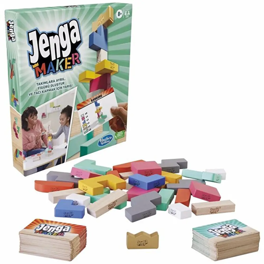 Jenga Maker Denge Oyunu F4528 Jenga Maker Denge Oyunu F4528
