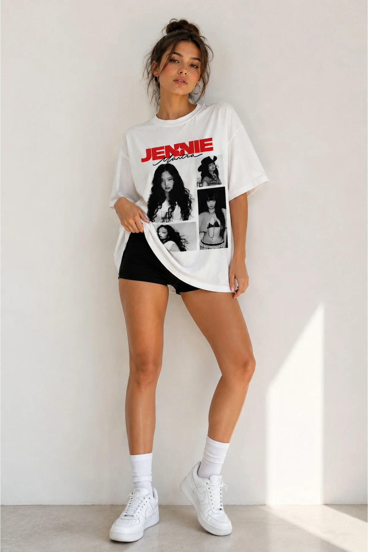 JENNIE Mantra Oversize Tişört