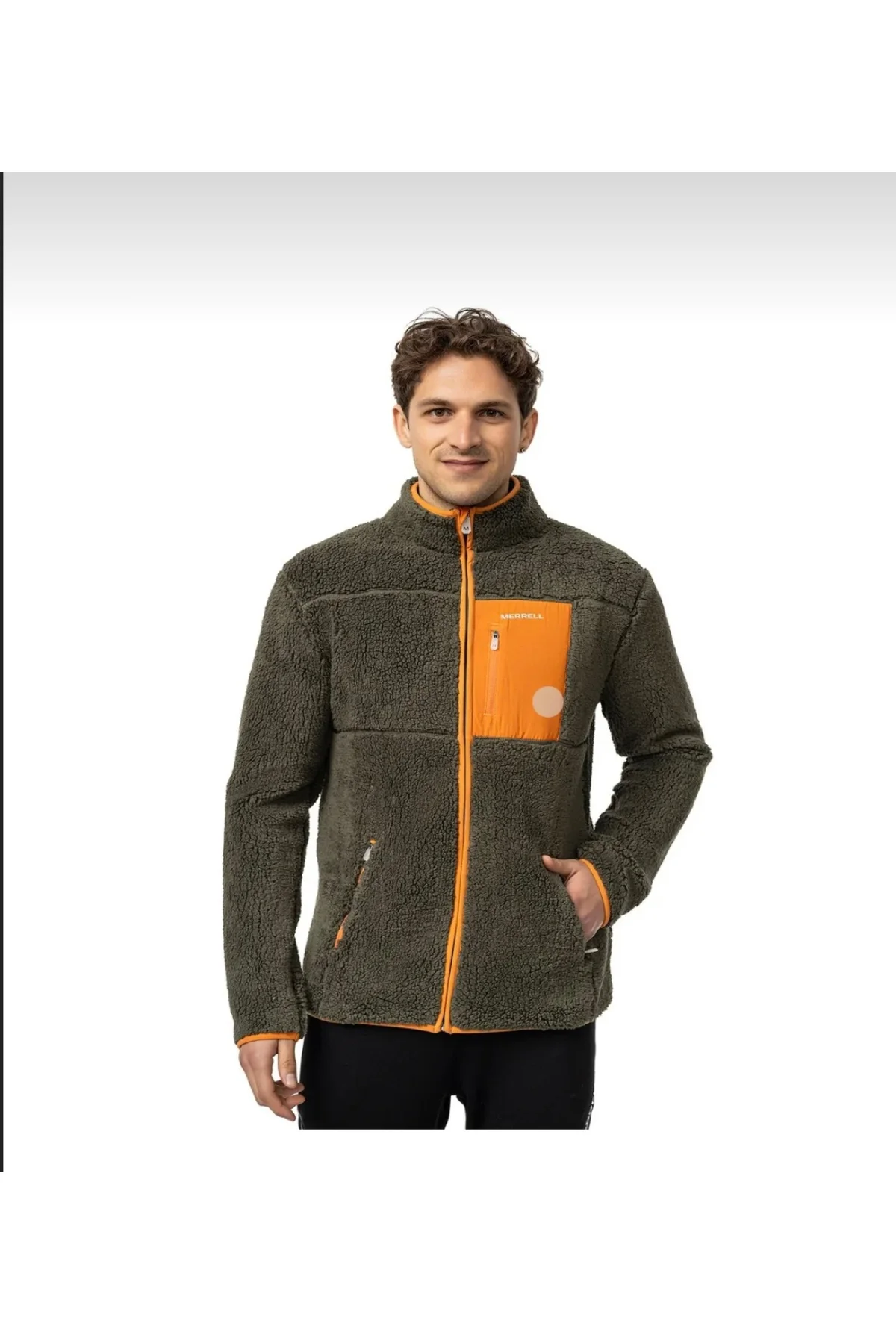 Jer Erkek Yeşil Ceket - Yeşil M25JERM-680