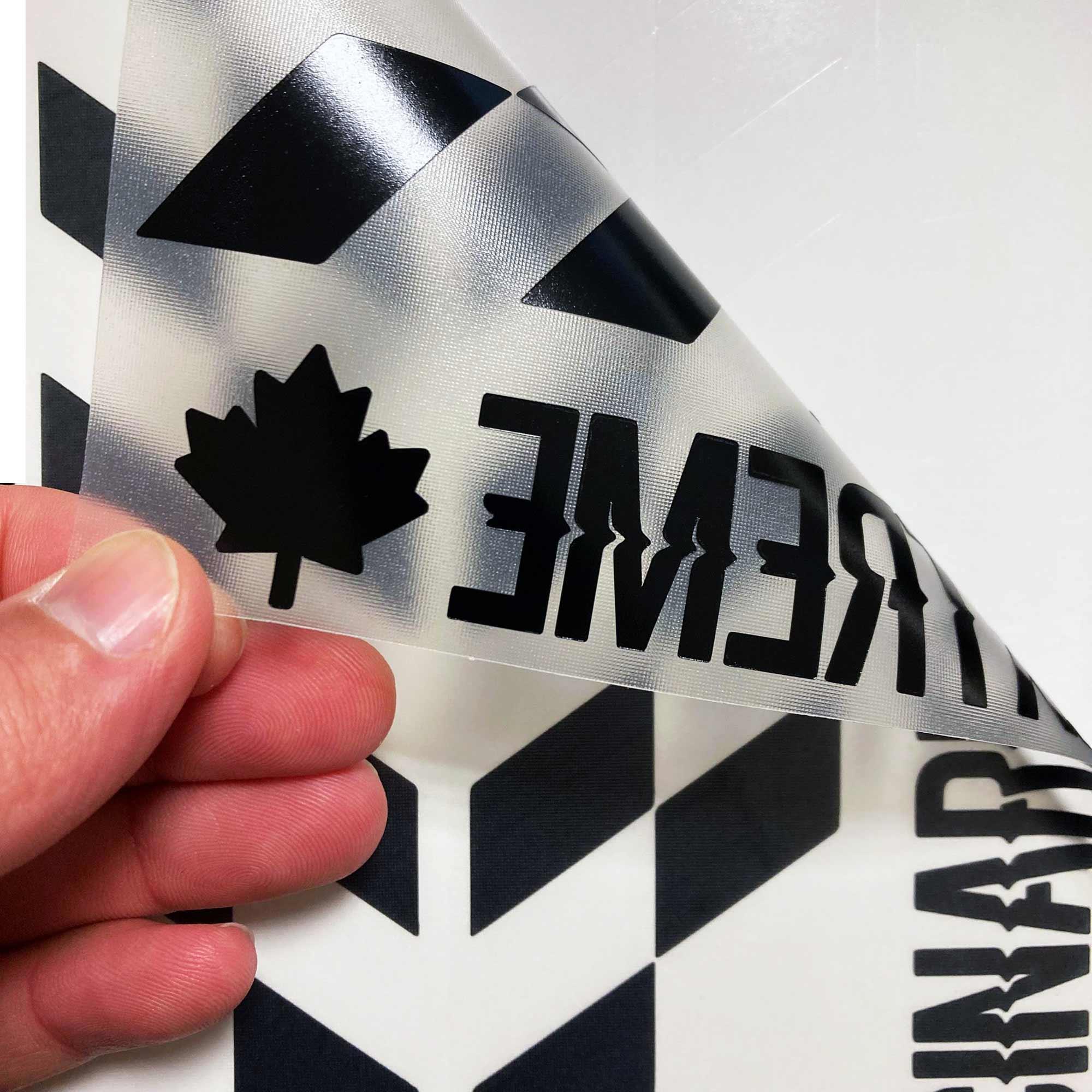 Çinar Extreme Jet Siyah Damali Kask Motosiklet Sticker Takimi  
