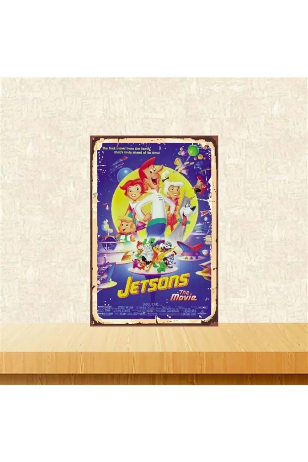 Jetsons Tasarımlı 20-30 Cm Retro Ahşap Poster Fiyatı, Yorumları ve Özellikleri