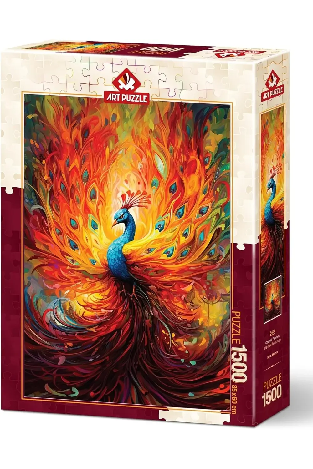 jevnna Puzzle Efsanevi Tavuskuşu 1500 Parça Puzzle tool 646268