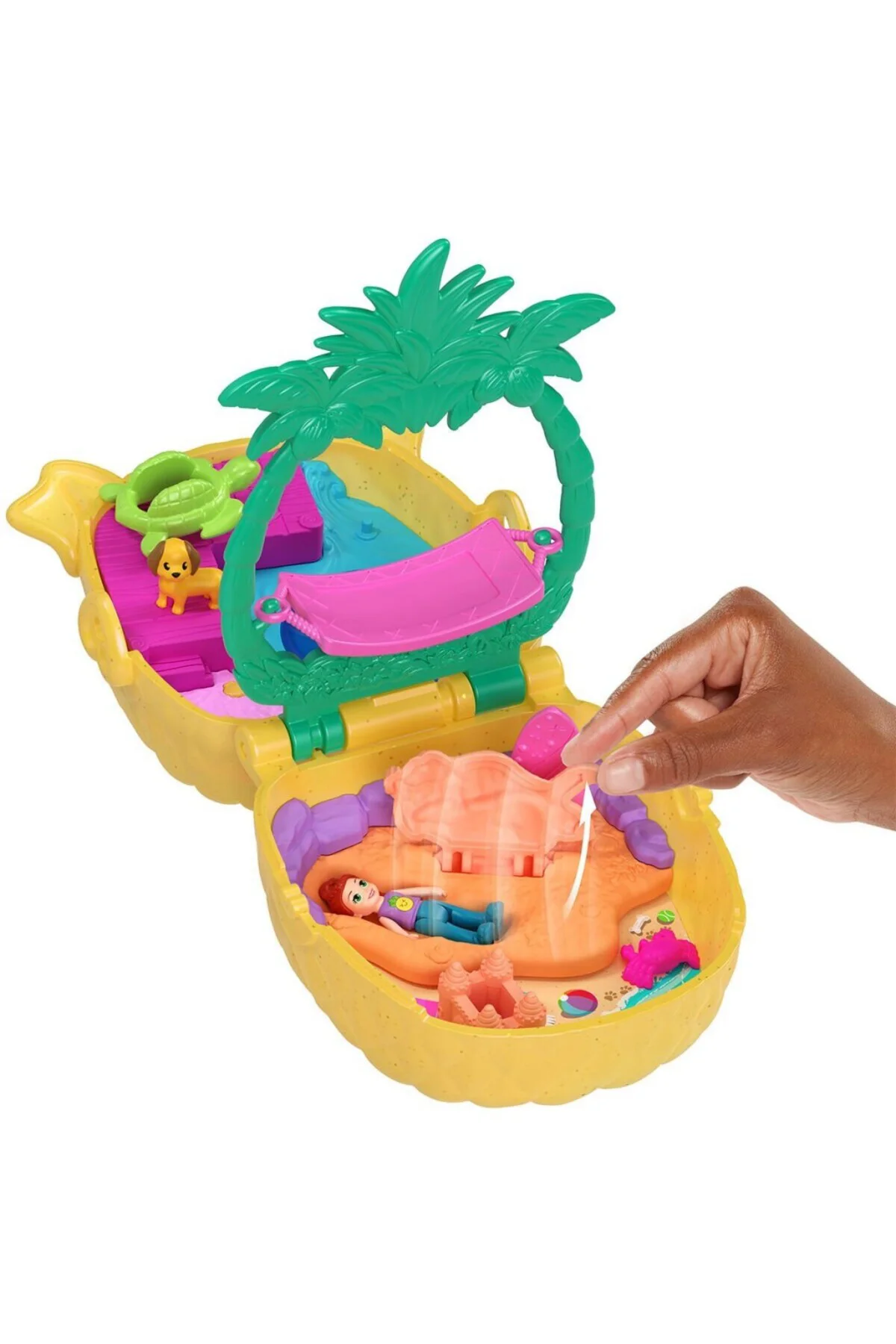 JFV00 NessiWorld Ananas Köpekçik Plajı Oyun Seti