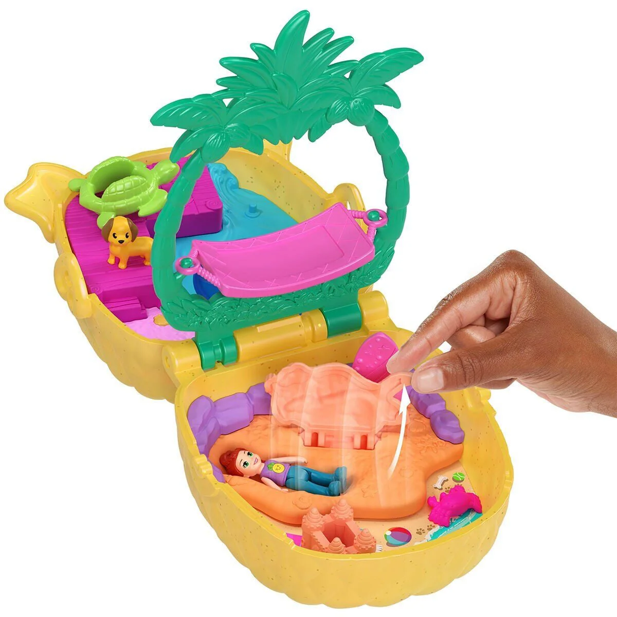 JFV00 Polly Pket Ananas Köpekçik Plajı Mini Oyun Seti Fiyatı, Yorumları ve Özellikleri