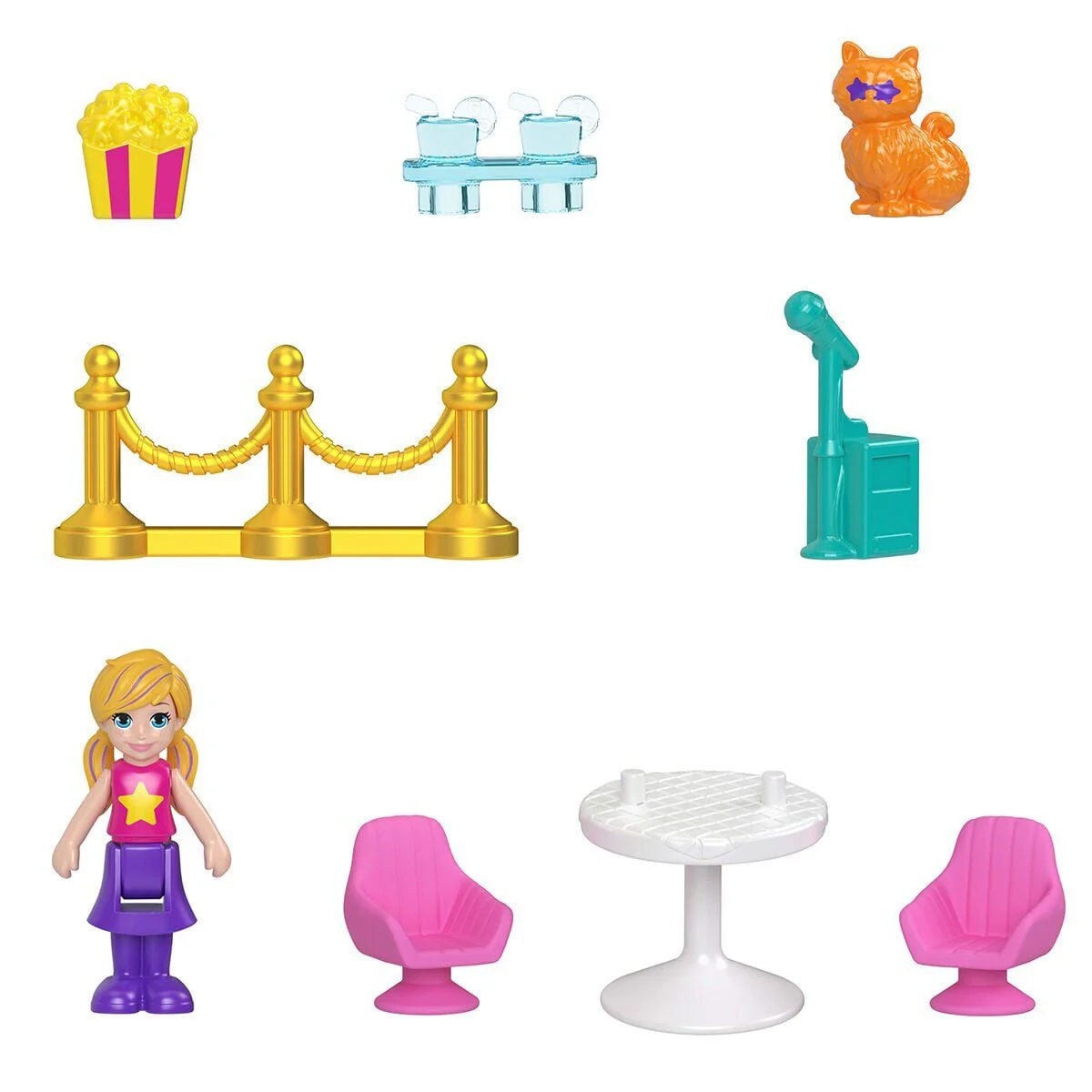 JFV01 Polly Pket Kedicik Sineması Mini Oyun Seti Fiyatı, Yorumları ve Özellikleri