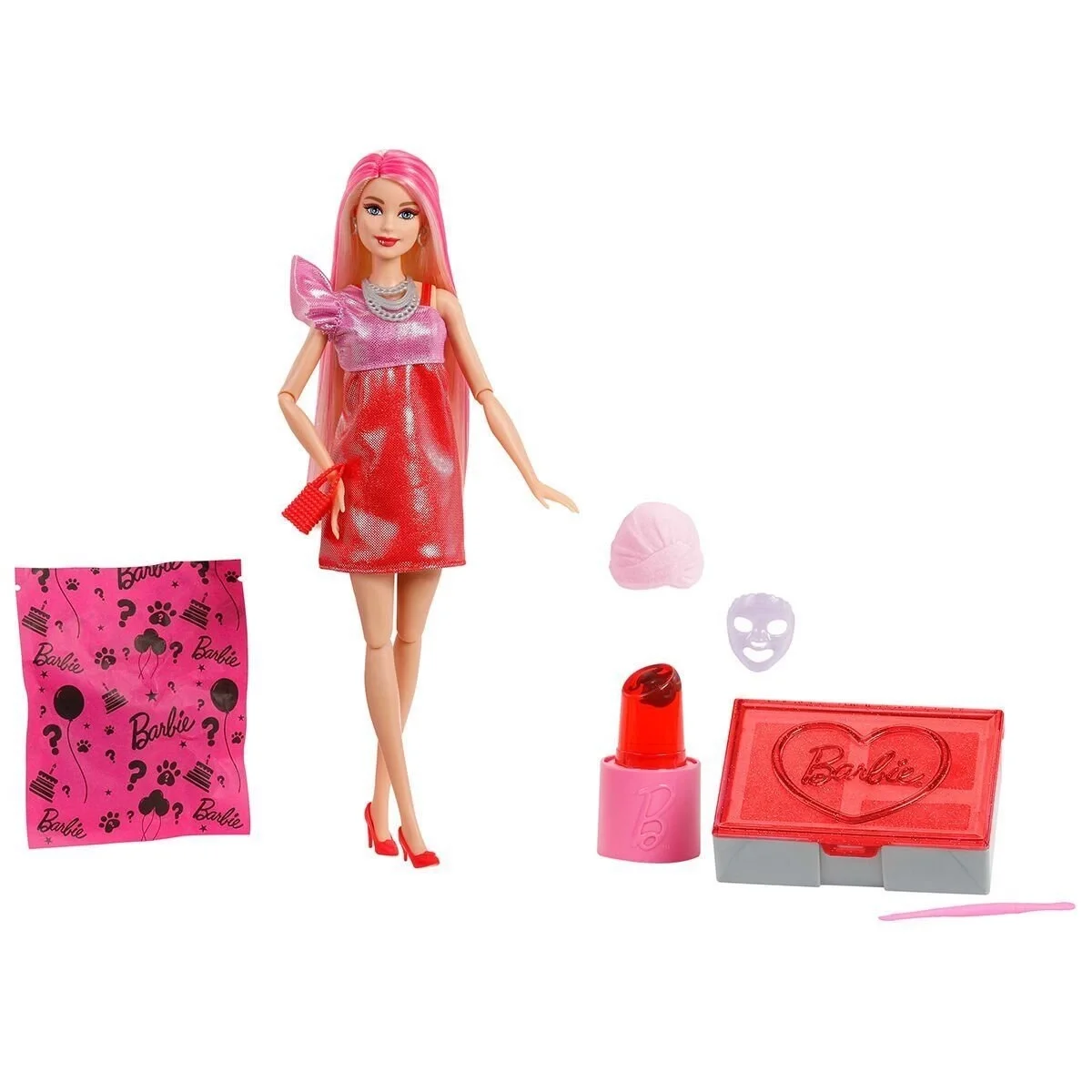 JFY68  Party Unboxed Glam Party Serisi - Kırmızı Elbiseli Fiyatı, Yorumları ve Özellikleri