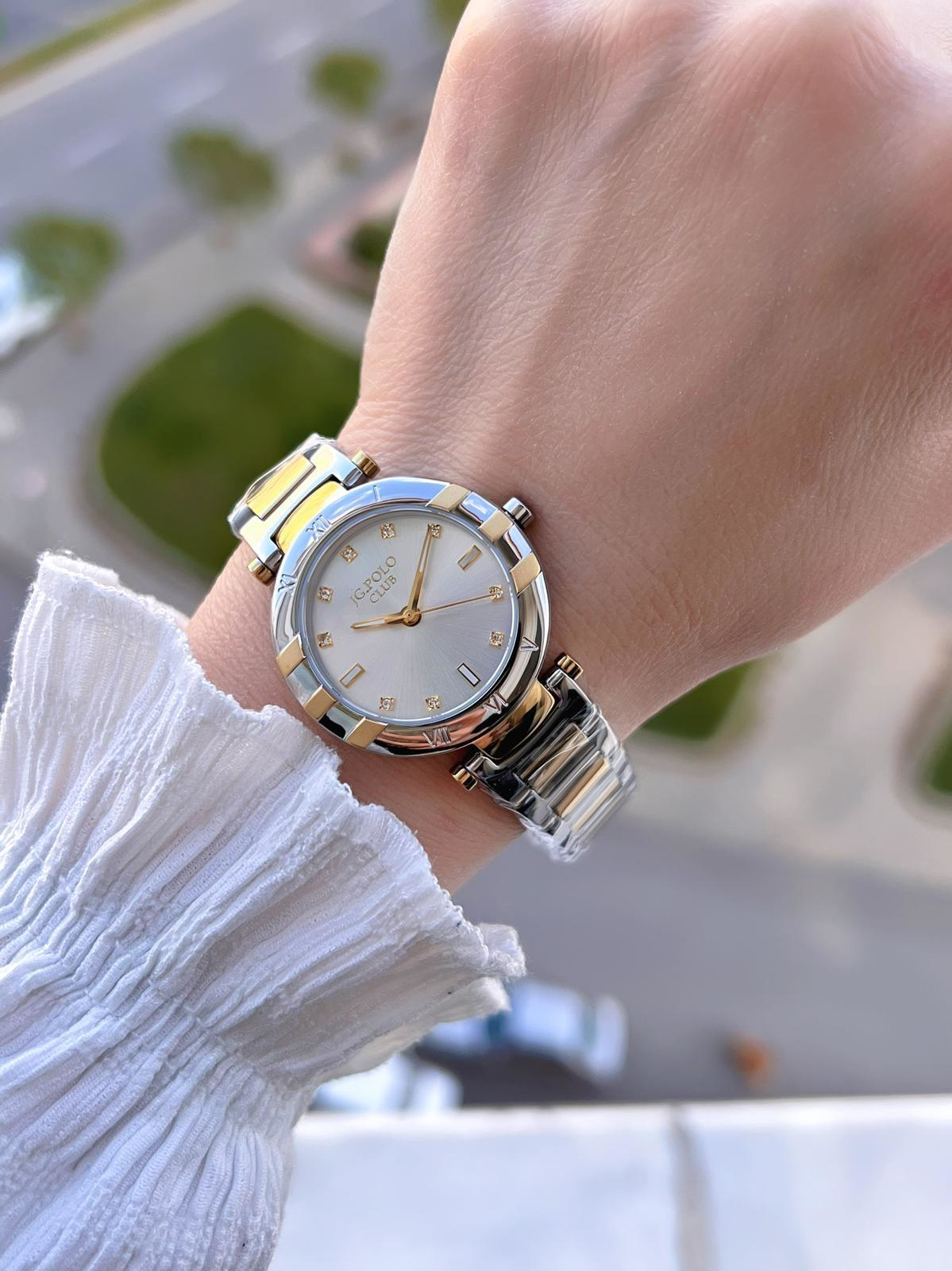 Jg.Polo Club Çelik Kasa & Kordon Kararma Ve Renk Atma Yapmaz Kadı