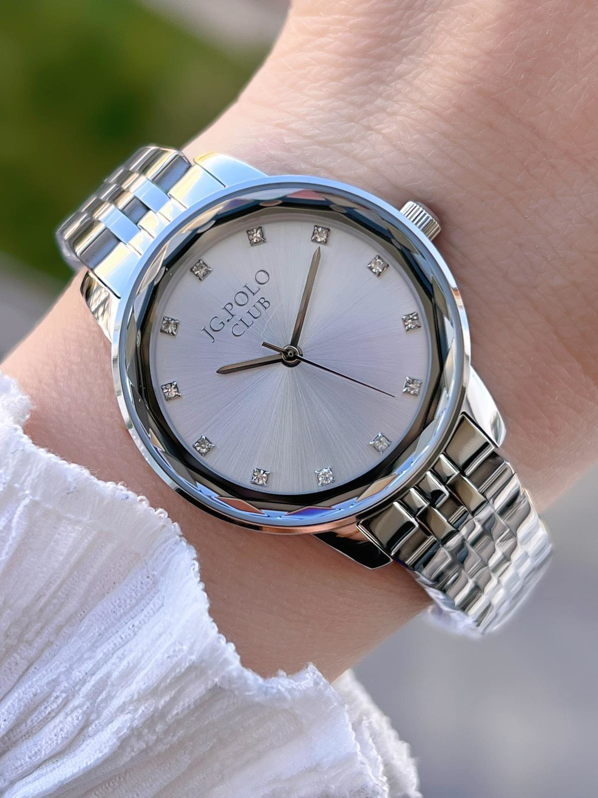 Jg.Polo Club Çelik Kasa & Kordon Kararma Ve Renk Atma Yapmaz Kadı