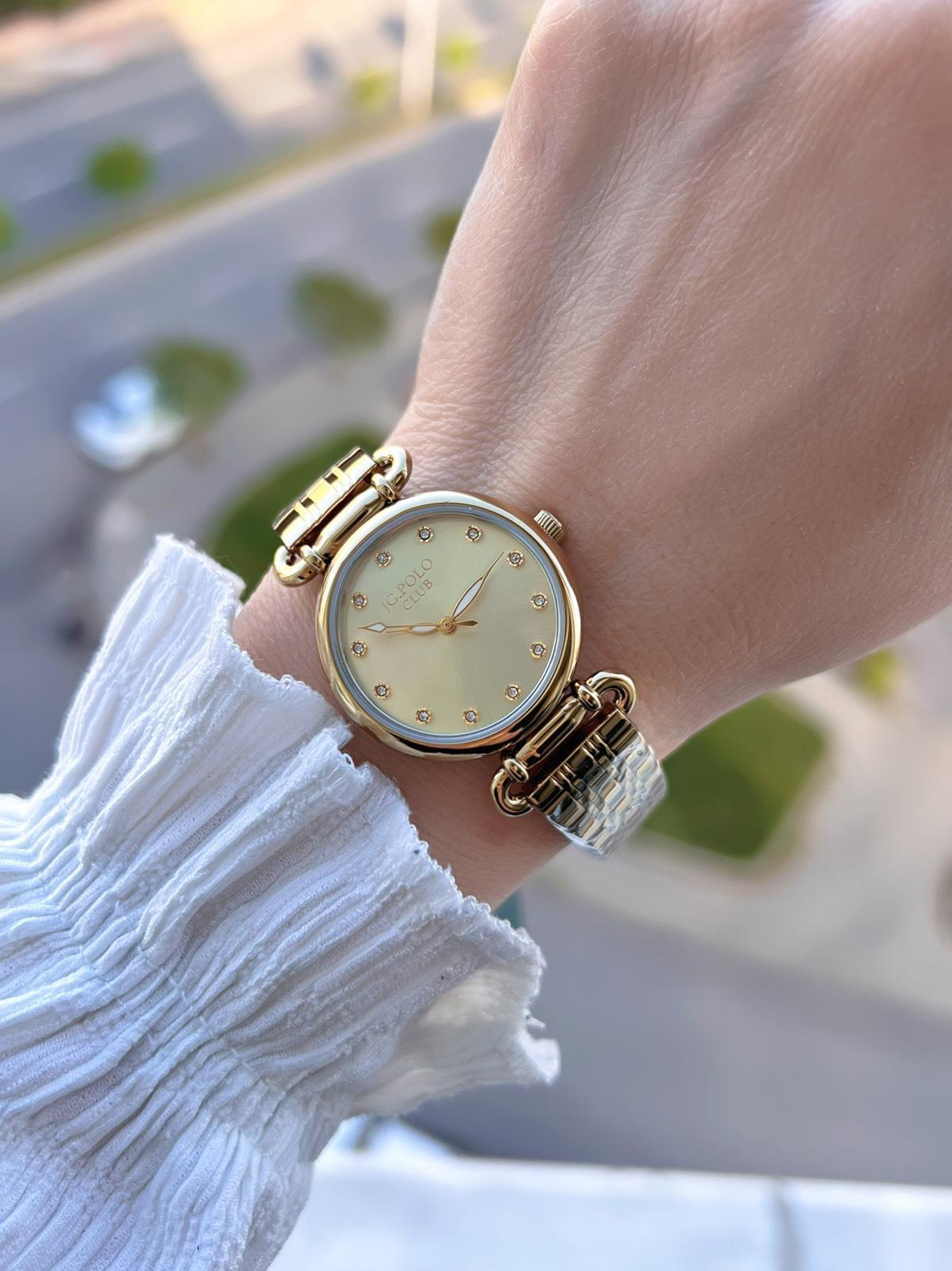 Jg.Polo Club Çelik Kasa & Kordon Kararma Ve Renk Atma Yapmaz Kadı