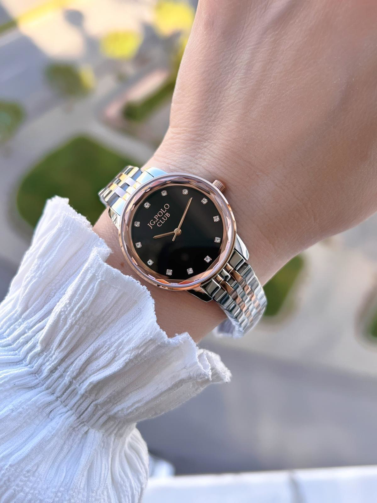 Jg.Polo Club Çelik Kasa & Kordon Kararma Ve Renk Atma Yapmaz Kadı