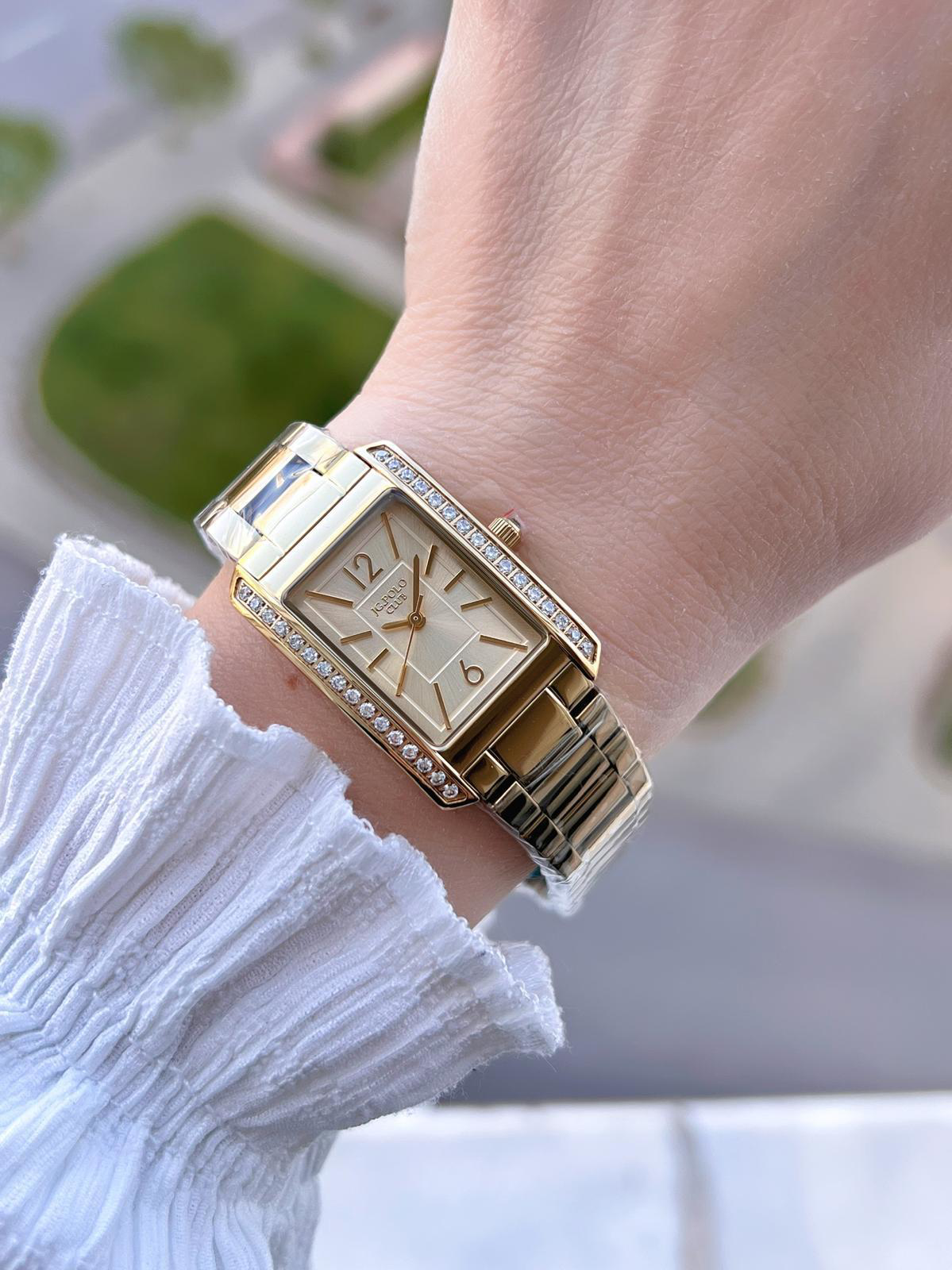 Jg.Polo Club Çelik Kasa & Kordon Kararma Ve Renk Atma Yapmaz Kadı