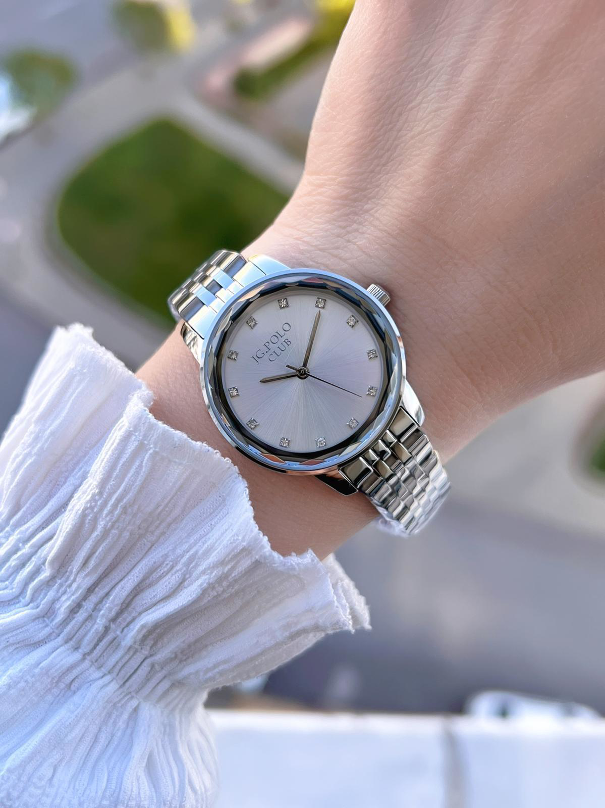 Jg.Polo Club Çelik Kasa & Kordon Kararma Ve Renk Atma Yapmaz Kadı