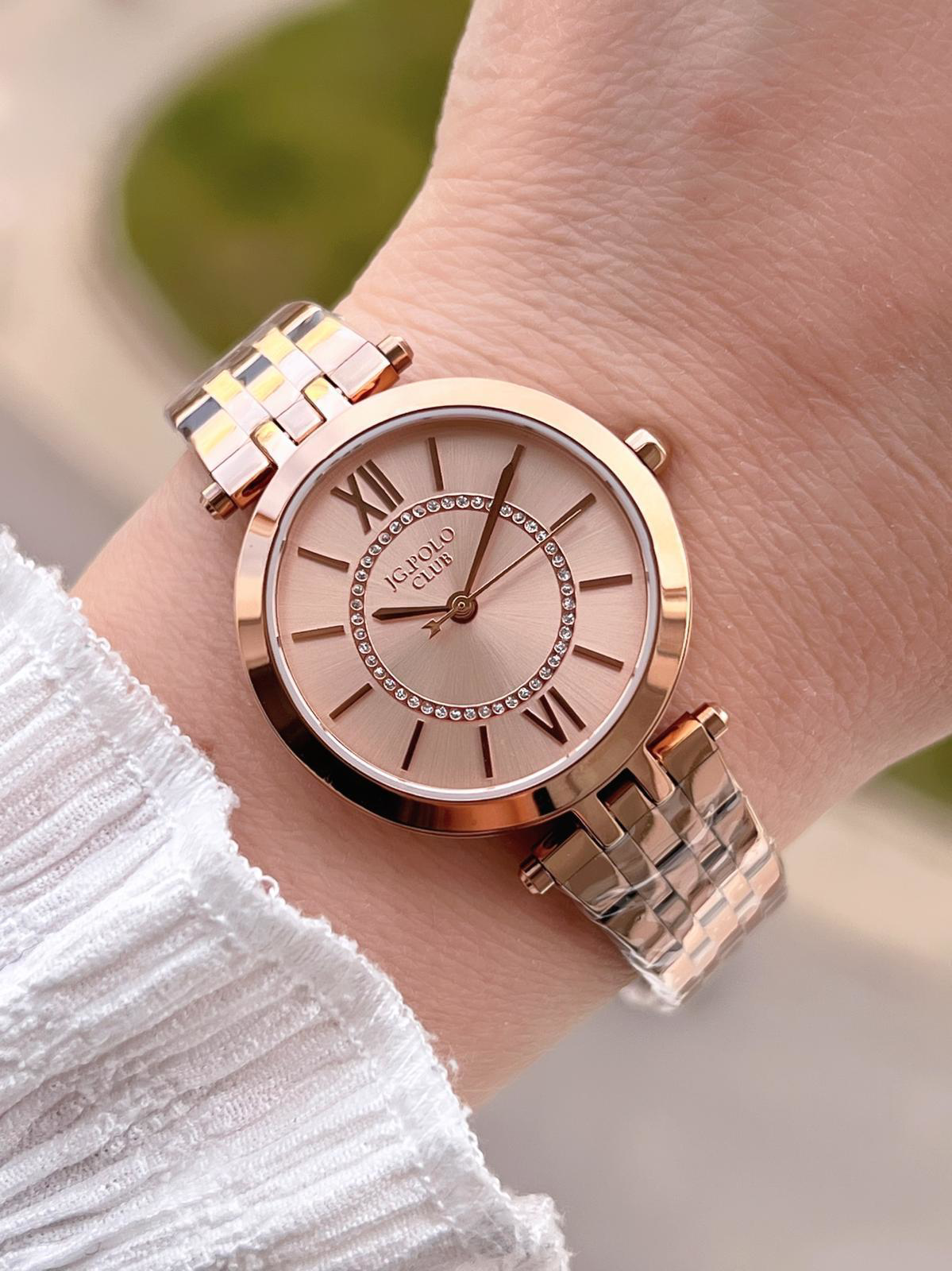 Jg.Polo Club Çelik Kasa & Kordon Kararma Ve Renk Atma Yapmaz Kadı