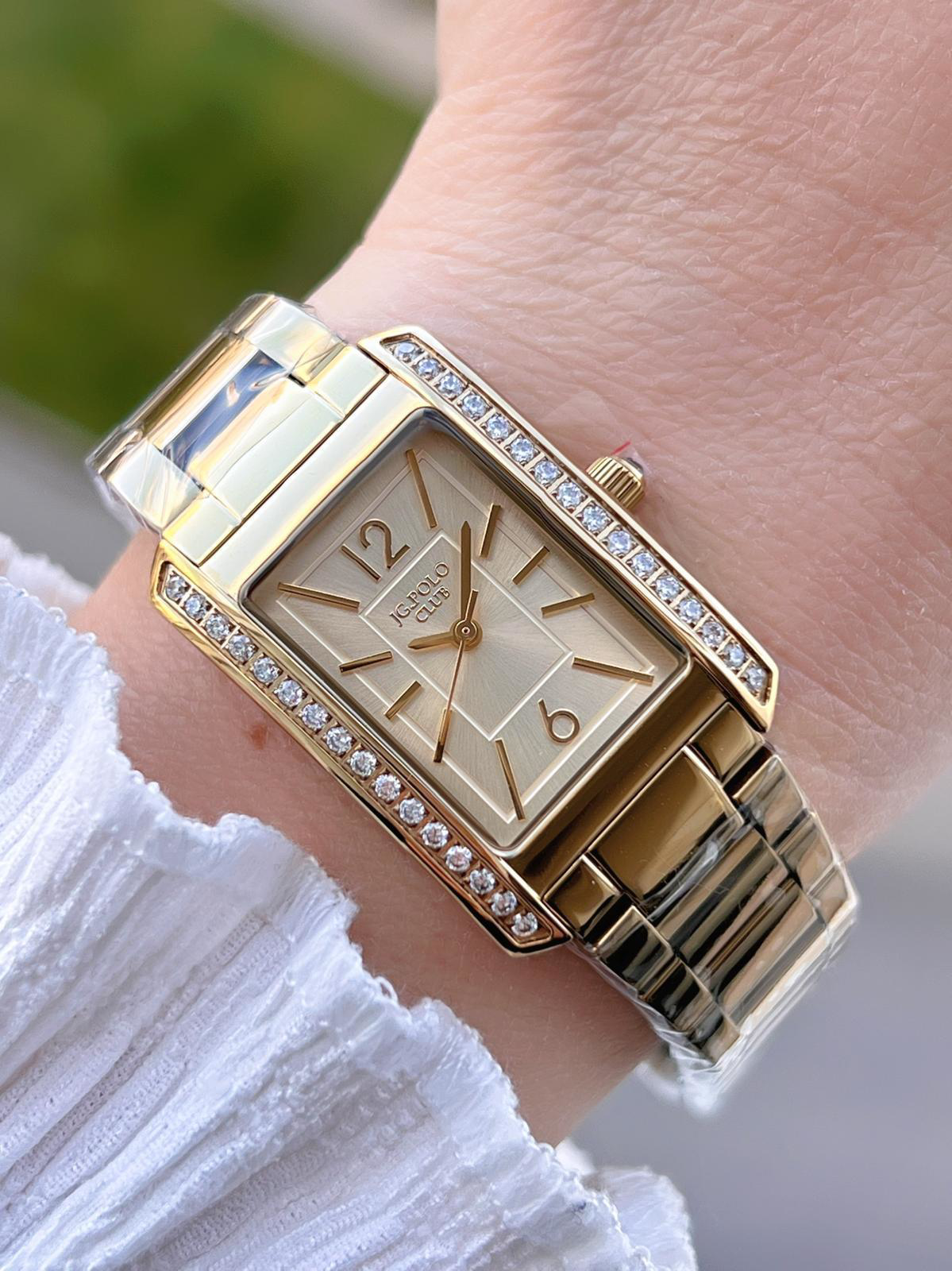 Jg.Polo Club Çelik Kasa & Kordon Kararma Ve Renk Atma Yapmaz Kadı