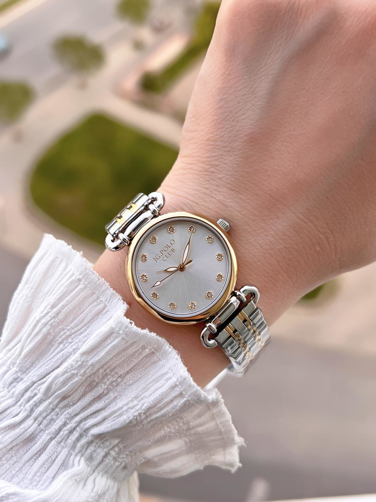 Jg.Polo Club Çelik Kasa & Kordon Kararma Ve Renk Atma Yapmaz Kadı