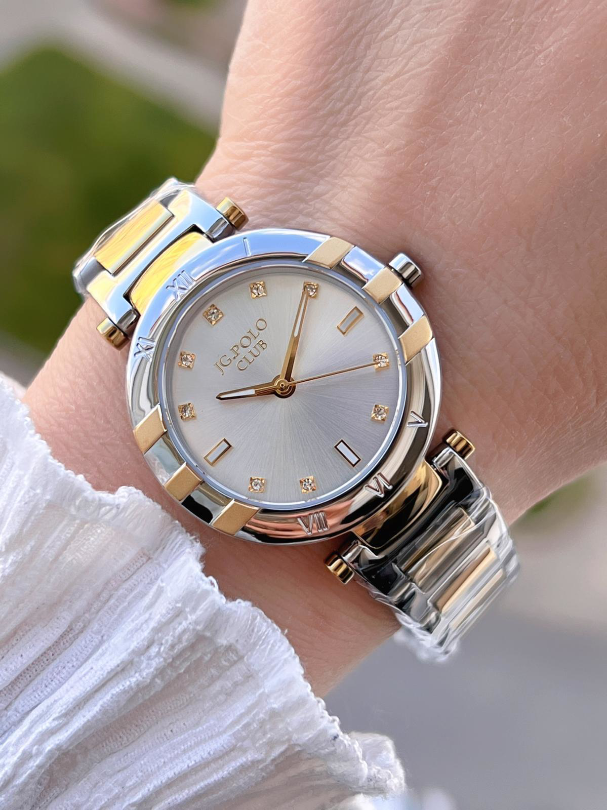 Jg.Polo Club Çelik Kasa & Kordon Kararma Ve Renk Atma Yapmaz Kadı